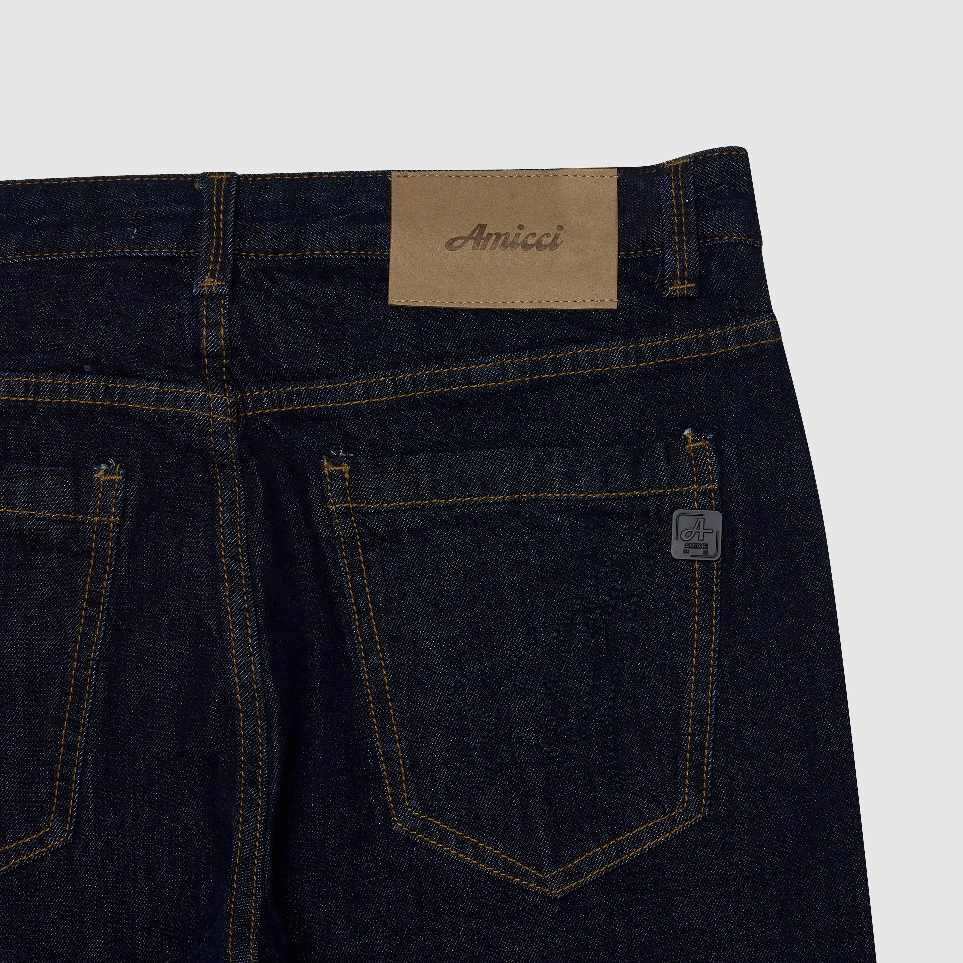 Imelda Raw Straight Jean