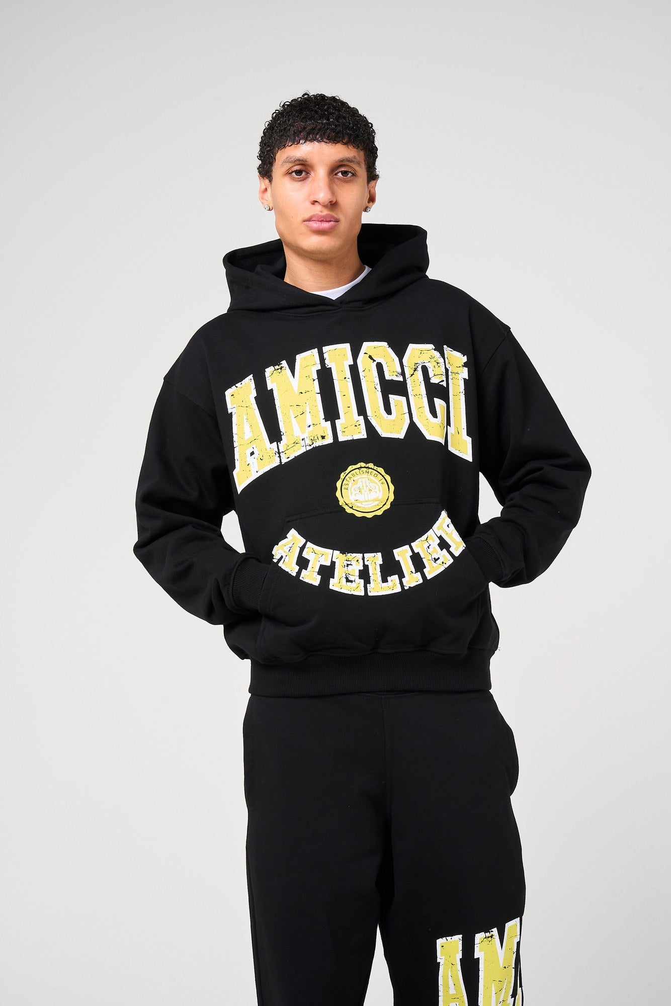 Institute Hoodie Black