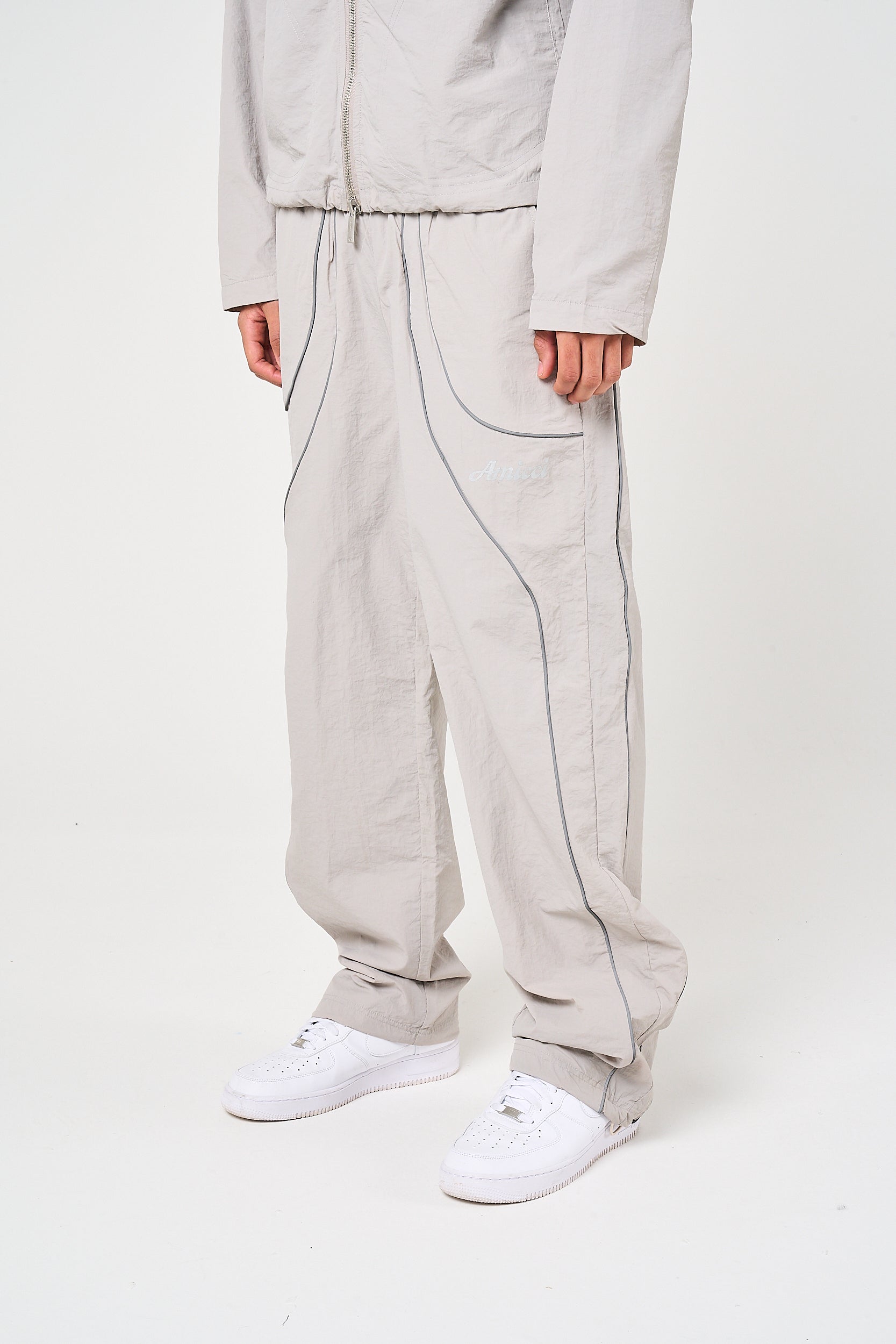 Carson Grey Shell Pant