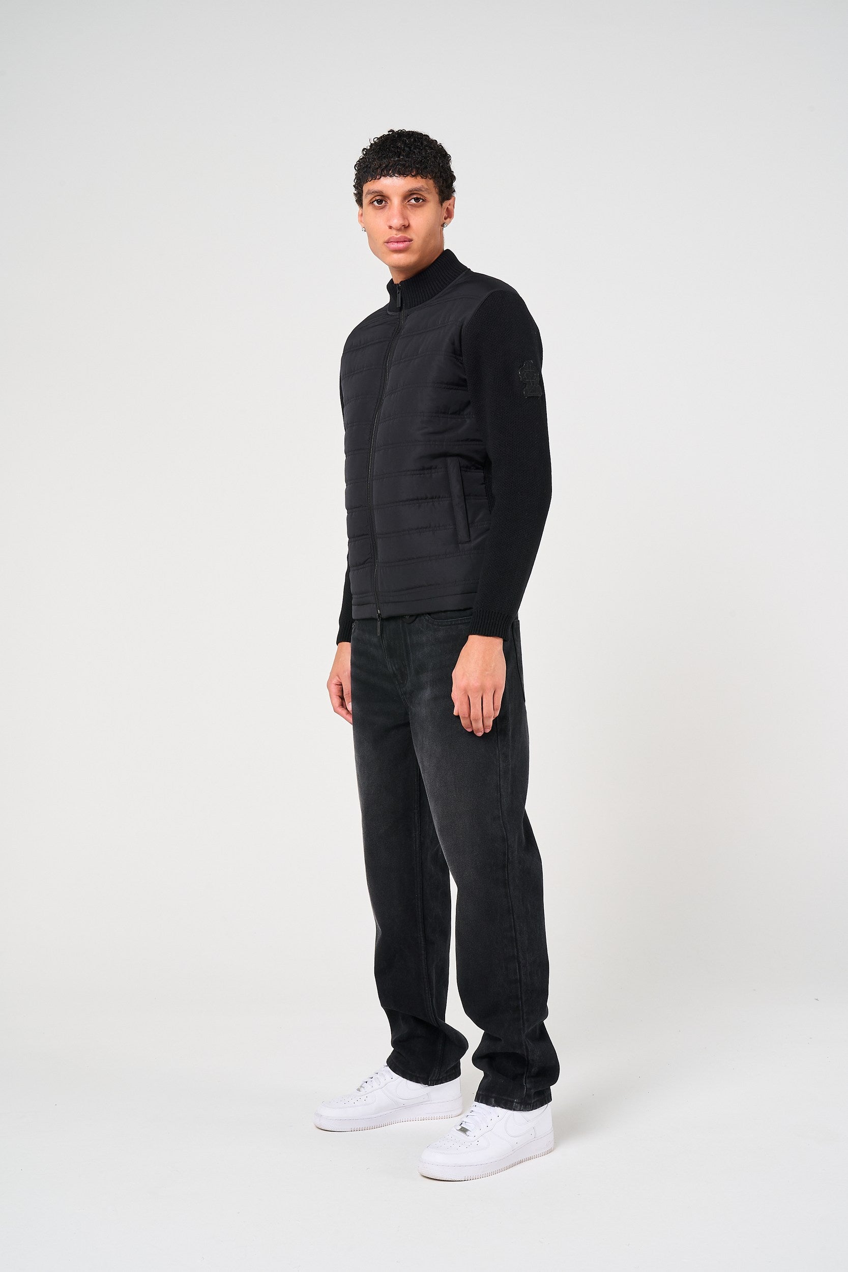 Hester Quilted Black Jacket