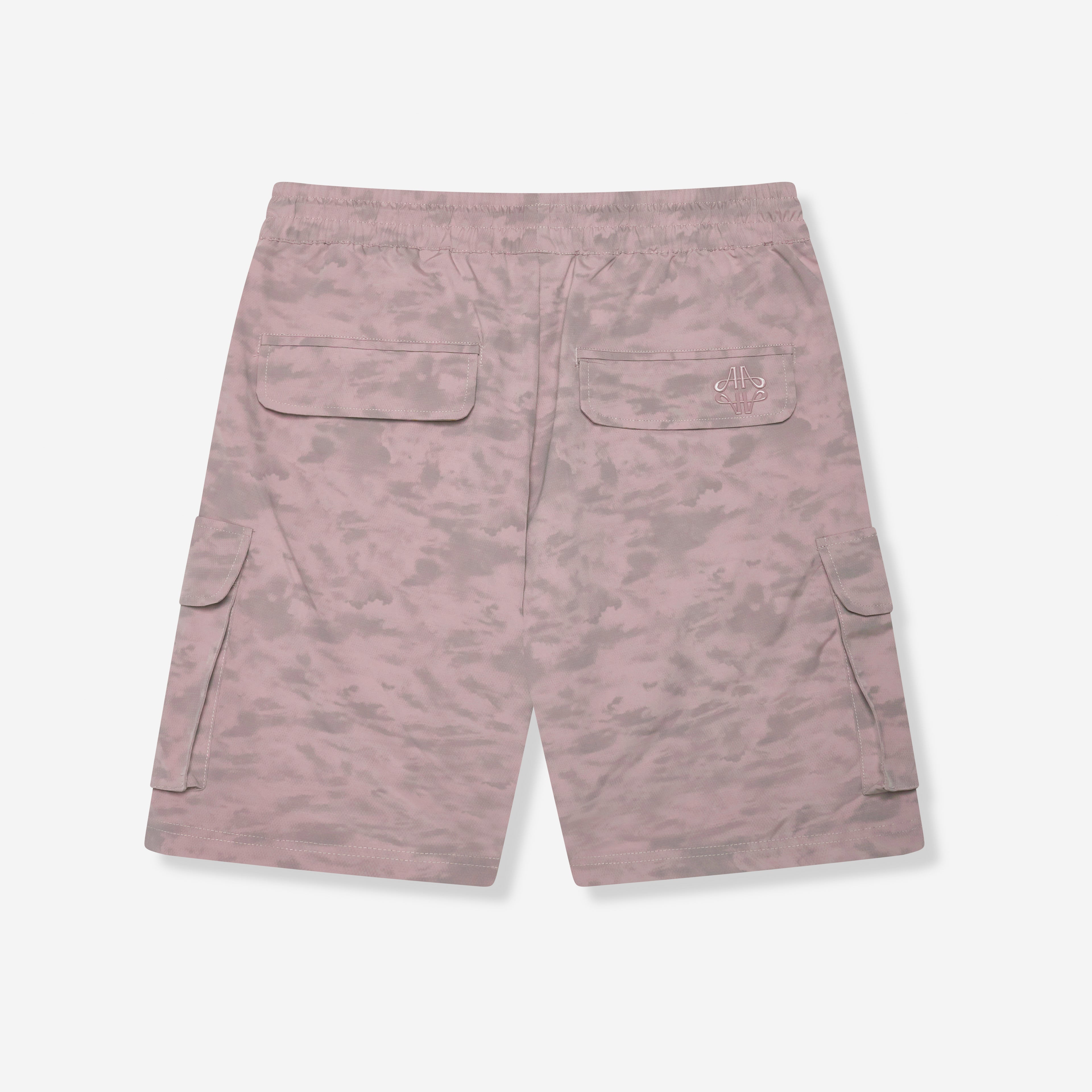 Almeria Patroon Shorts Roze