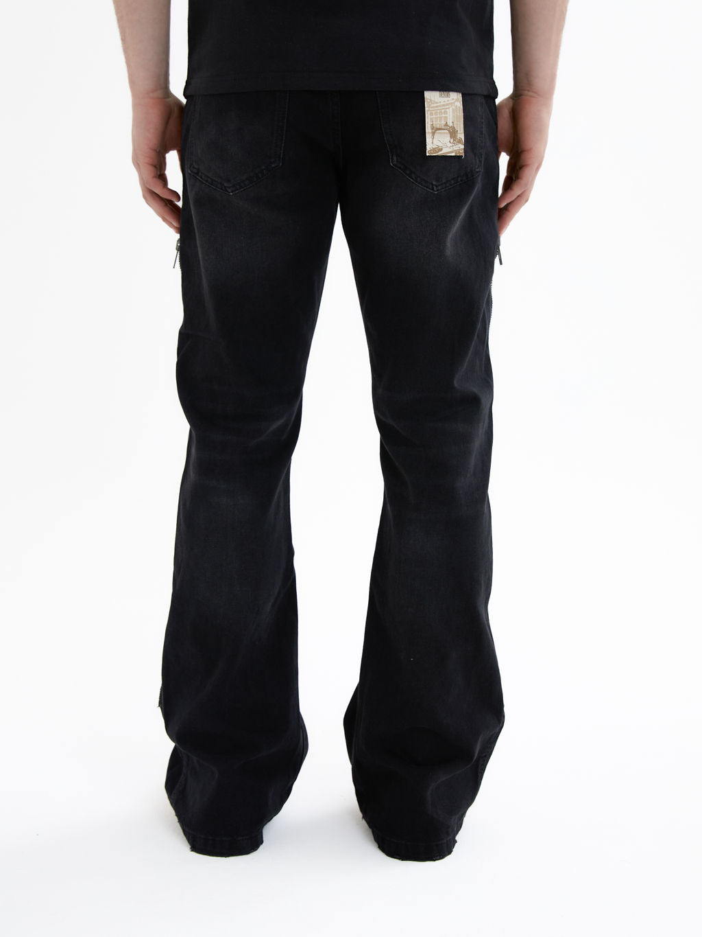 Lorient Black Flare Jean