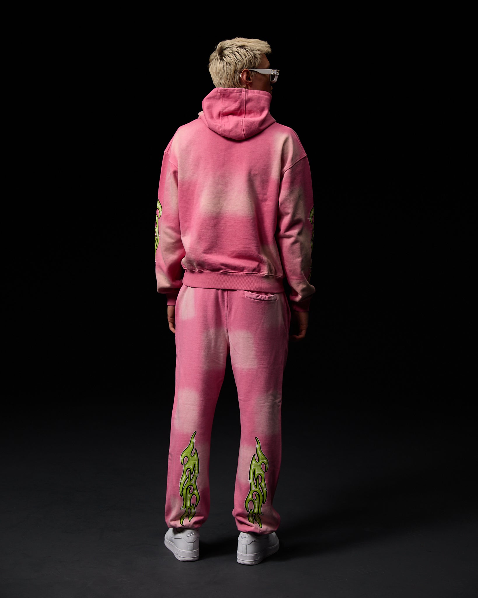 Paola Graphic Jogger Roze