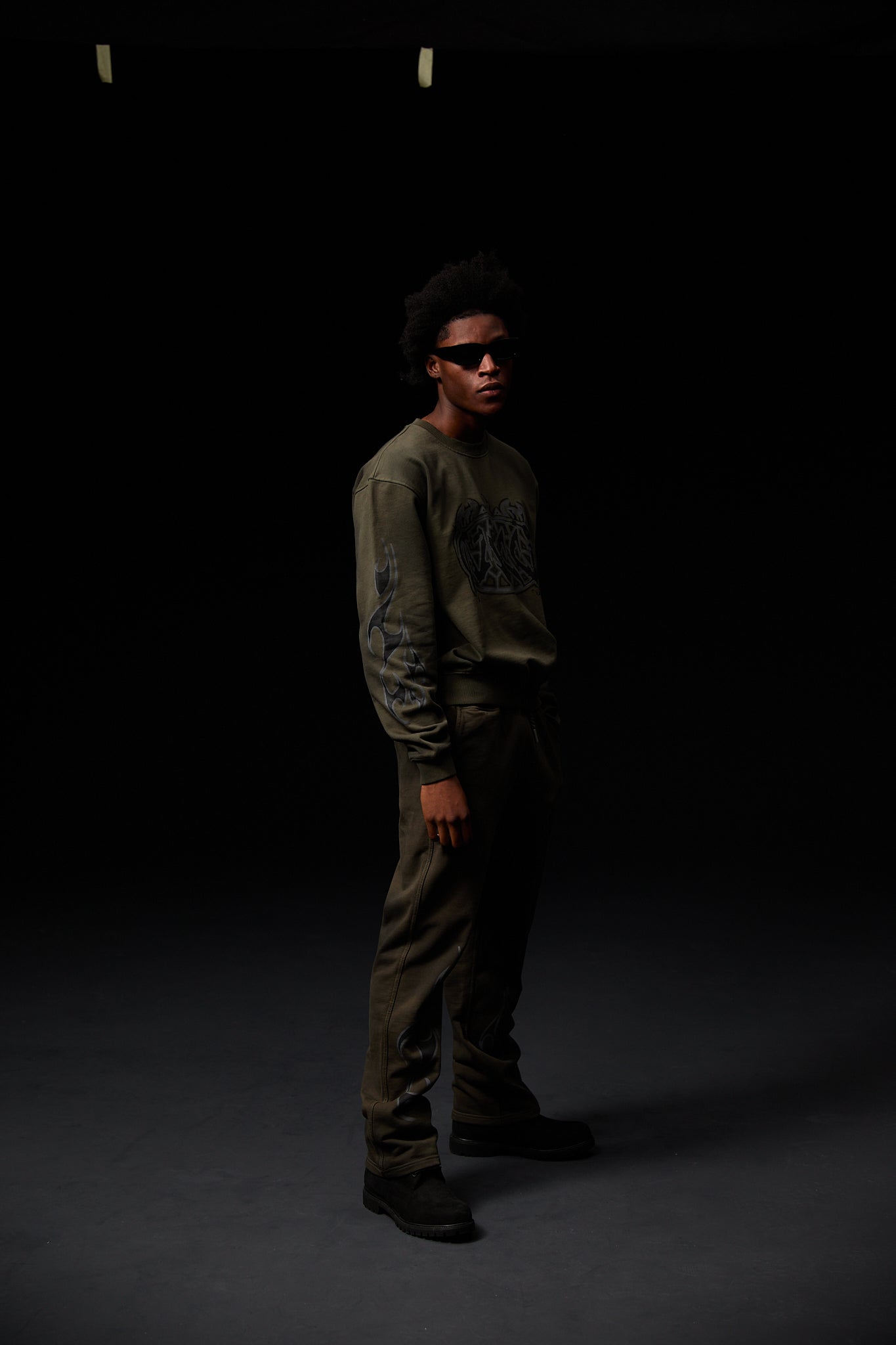 Pantalon Graphique Honova Vert