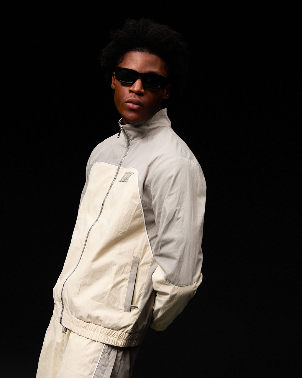 Veste de survêtement Forza Beige