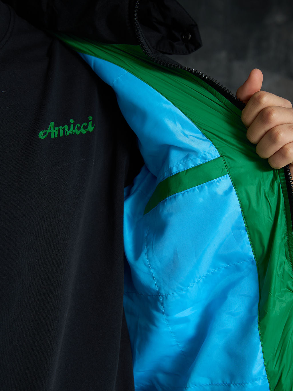 Veste Puffer Bellezza Verte