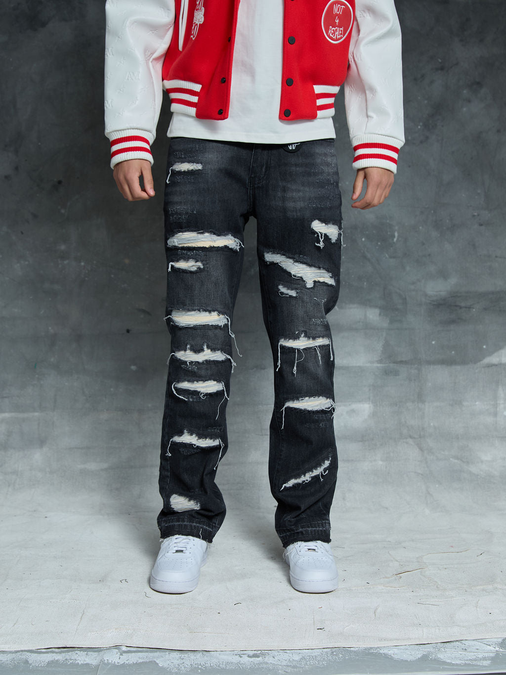 Trivoni Black Flare Jean