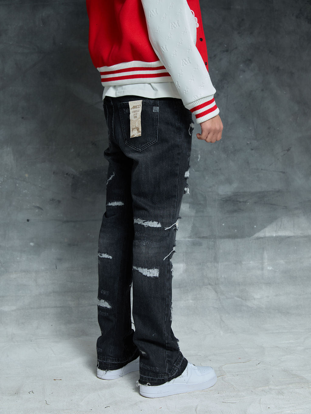 Trivoni Black Flare Jean