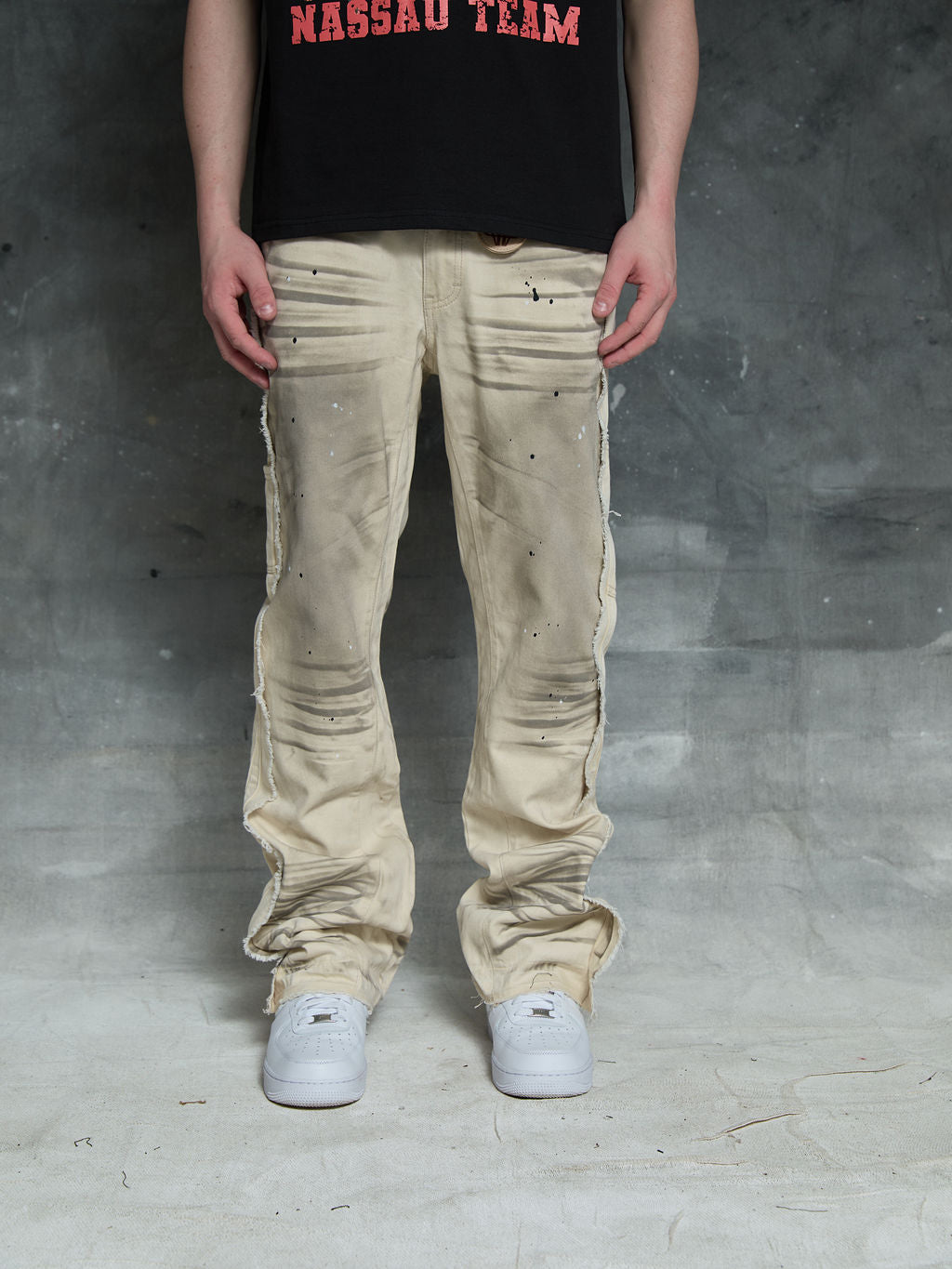 Lencho Stone Flare Jean