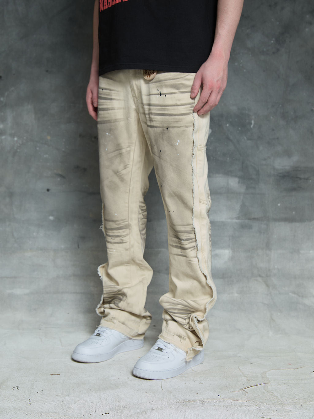 Lencho Stone Flare Jean