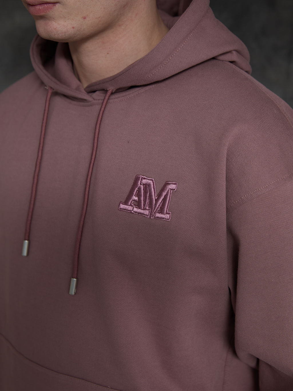 Hoodie Astori Mauve Foncé