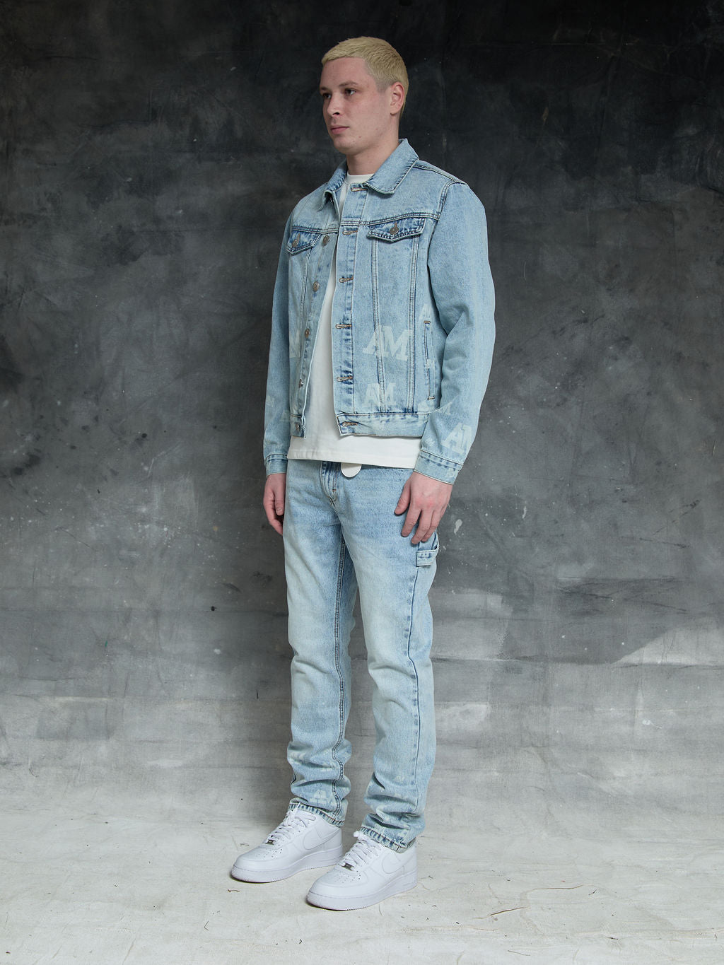 Maranzo Blauwe Denim Jas