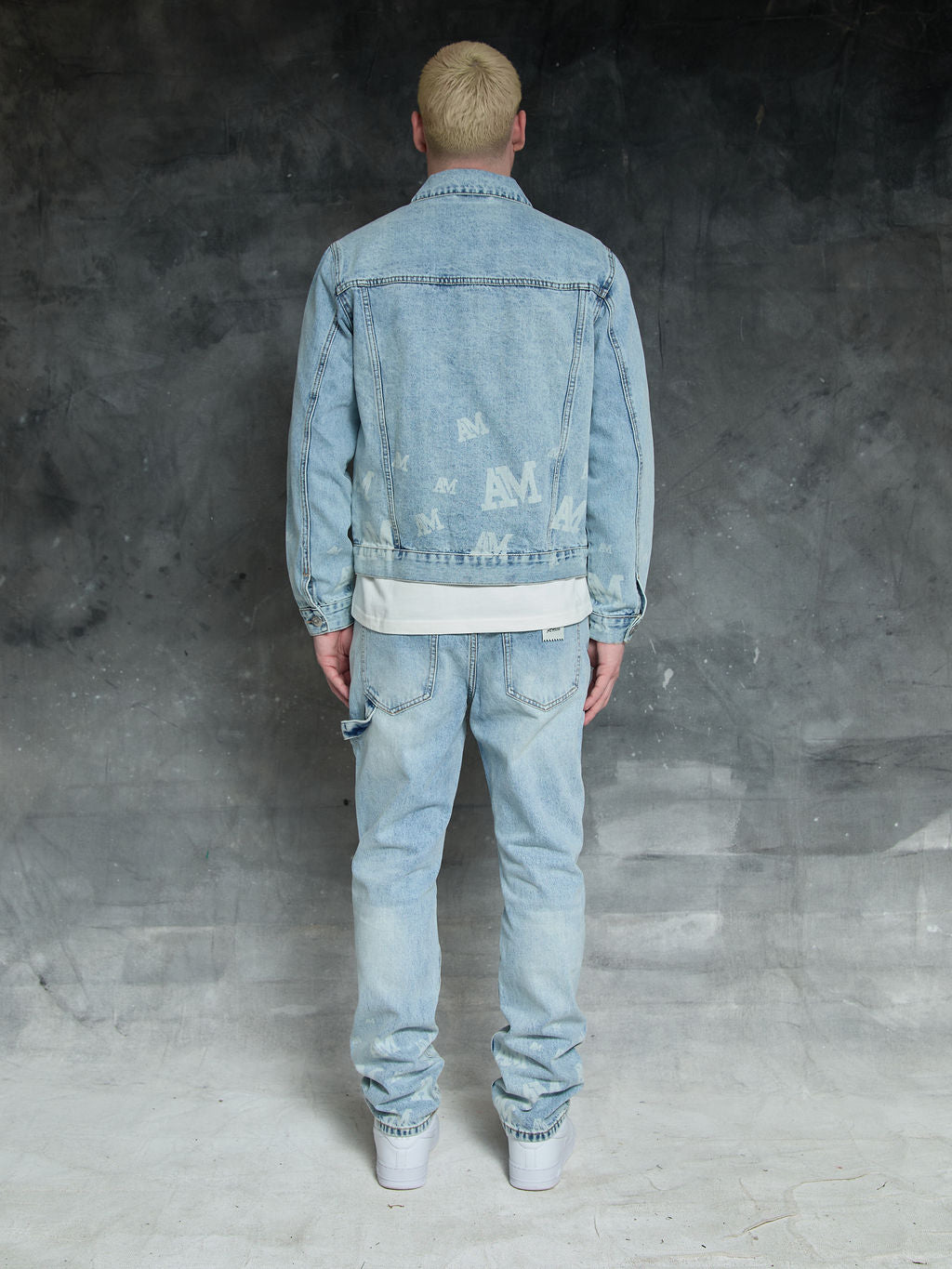 Maranzo Blauwe Denim Jas