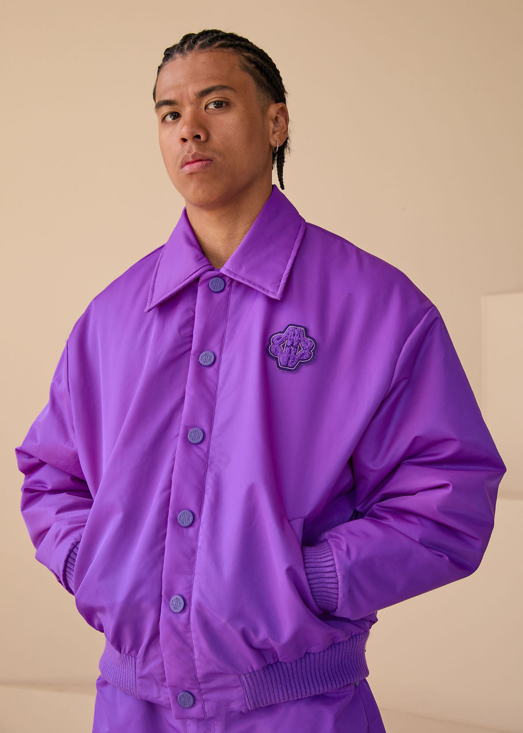 Laredo Bomber Set Purple
