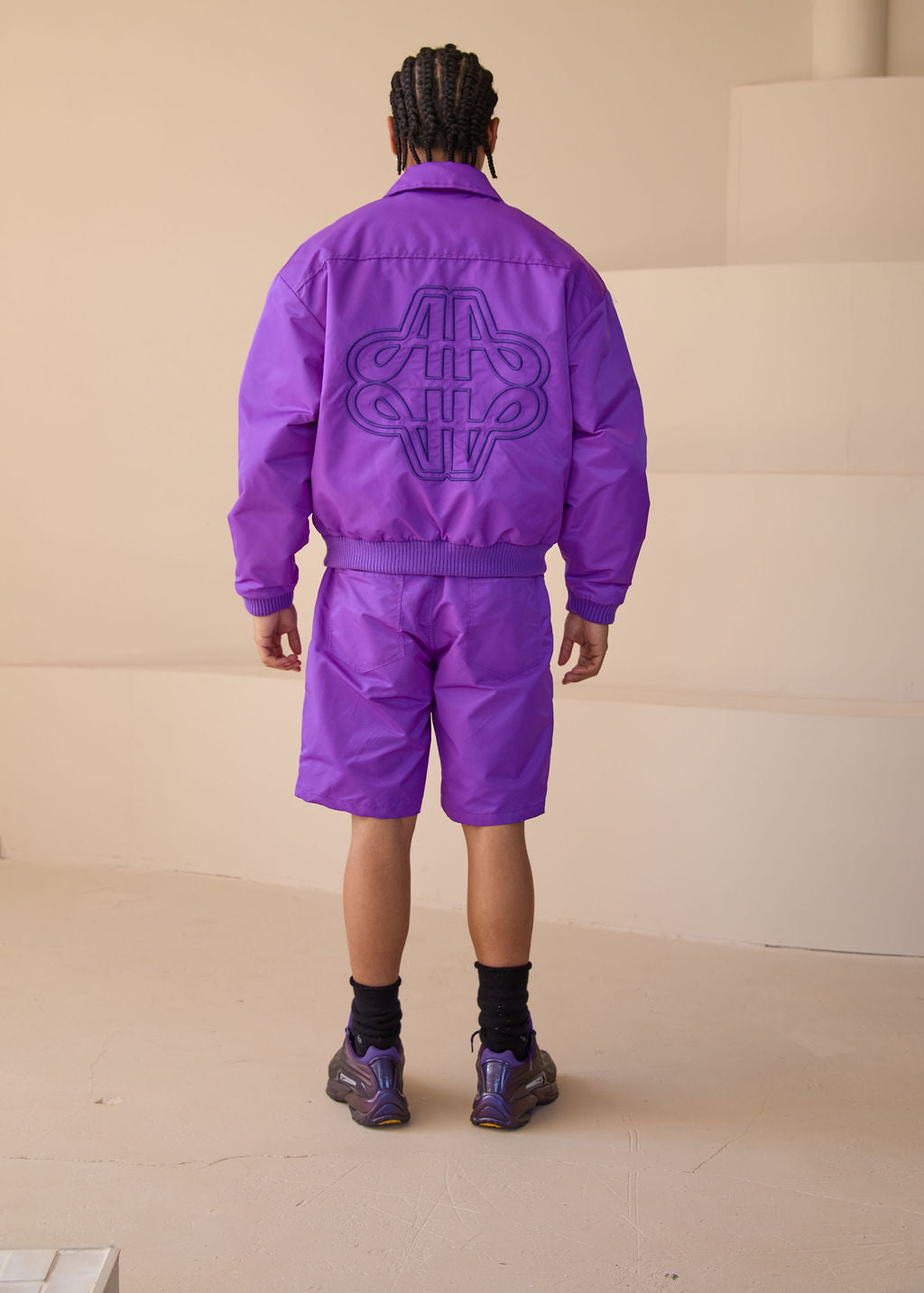 Laredo Bomber Set Purple