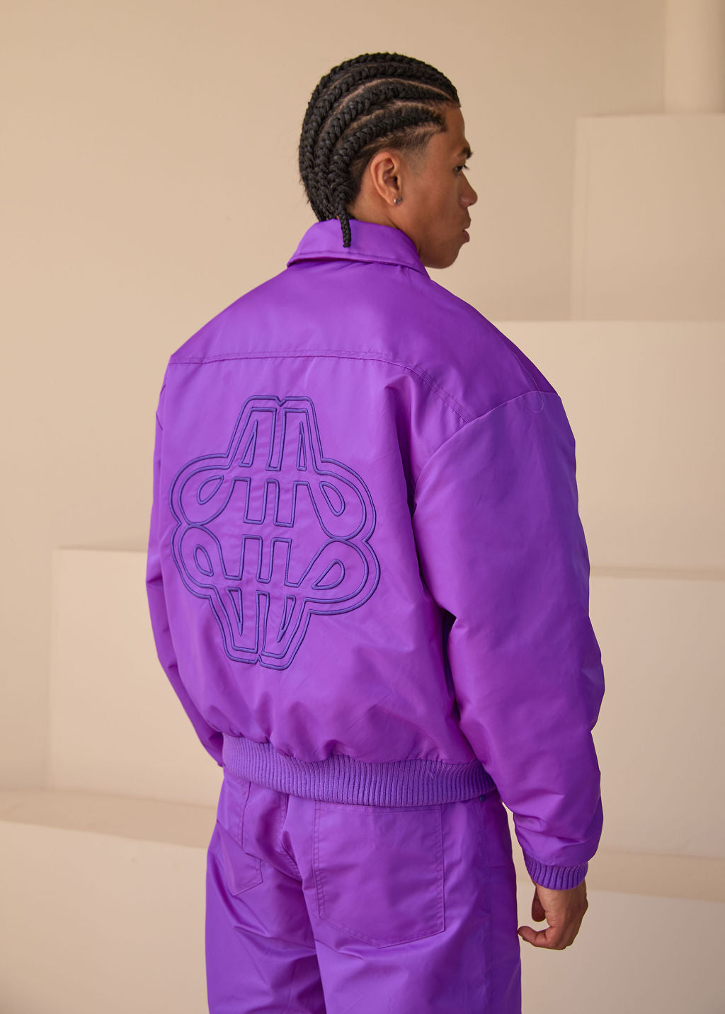 Laredo Bomber Set Purple