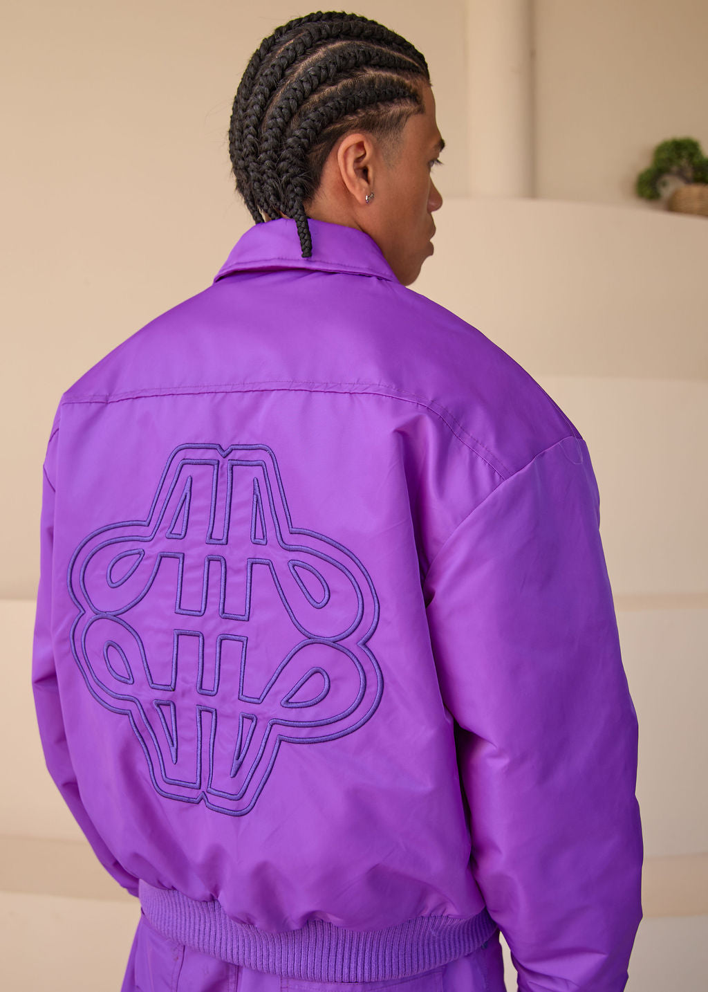 Laredo Bomber Set Purple