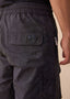 Almeria Patterned Shorts Black