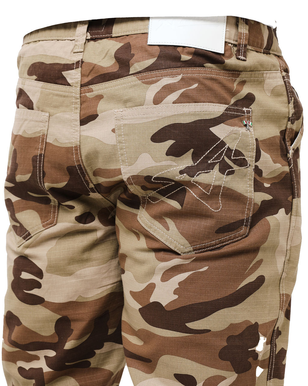 Pantalon évasé Baggio Camo
