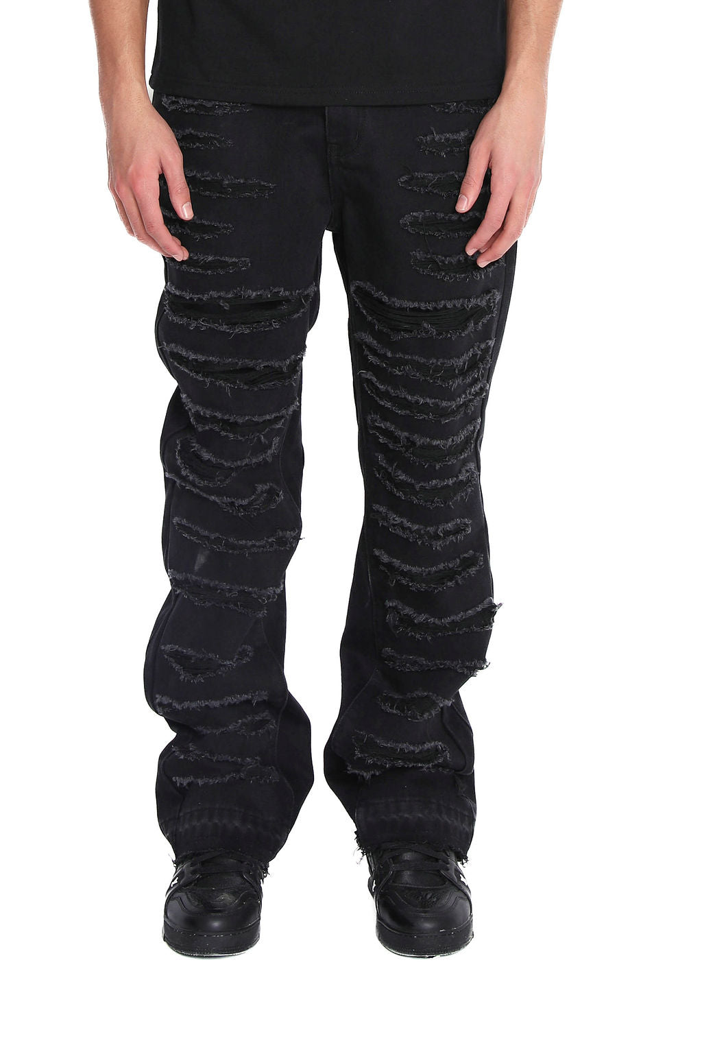 Bresso Black Ripped Jean