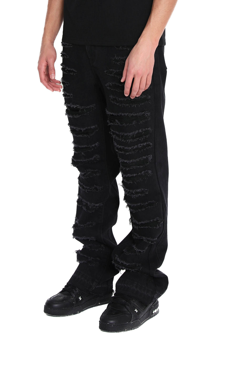 Bresso Black Ripped Jean