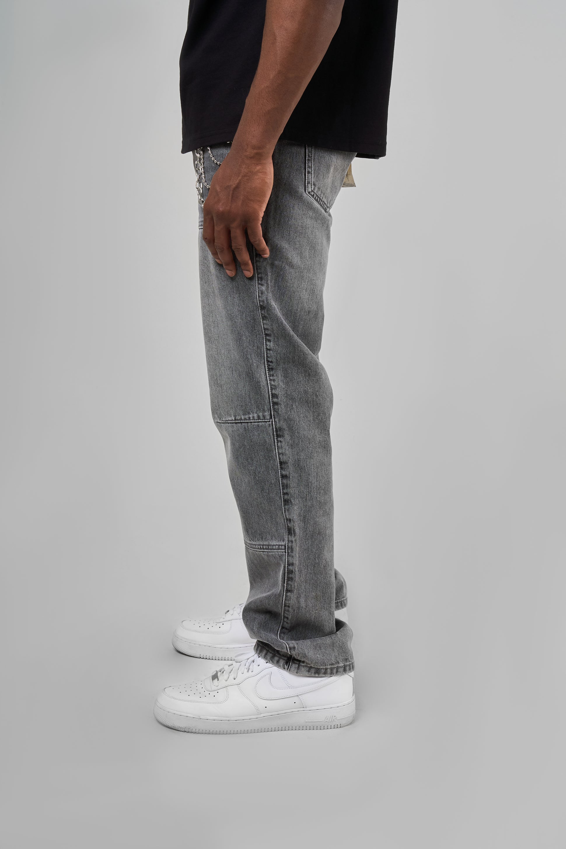 Weston Grey Straight Fit Jean