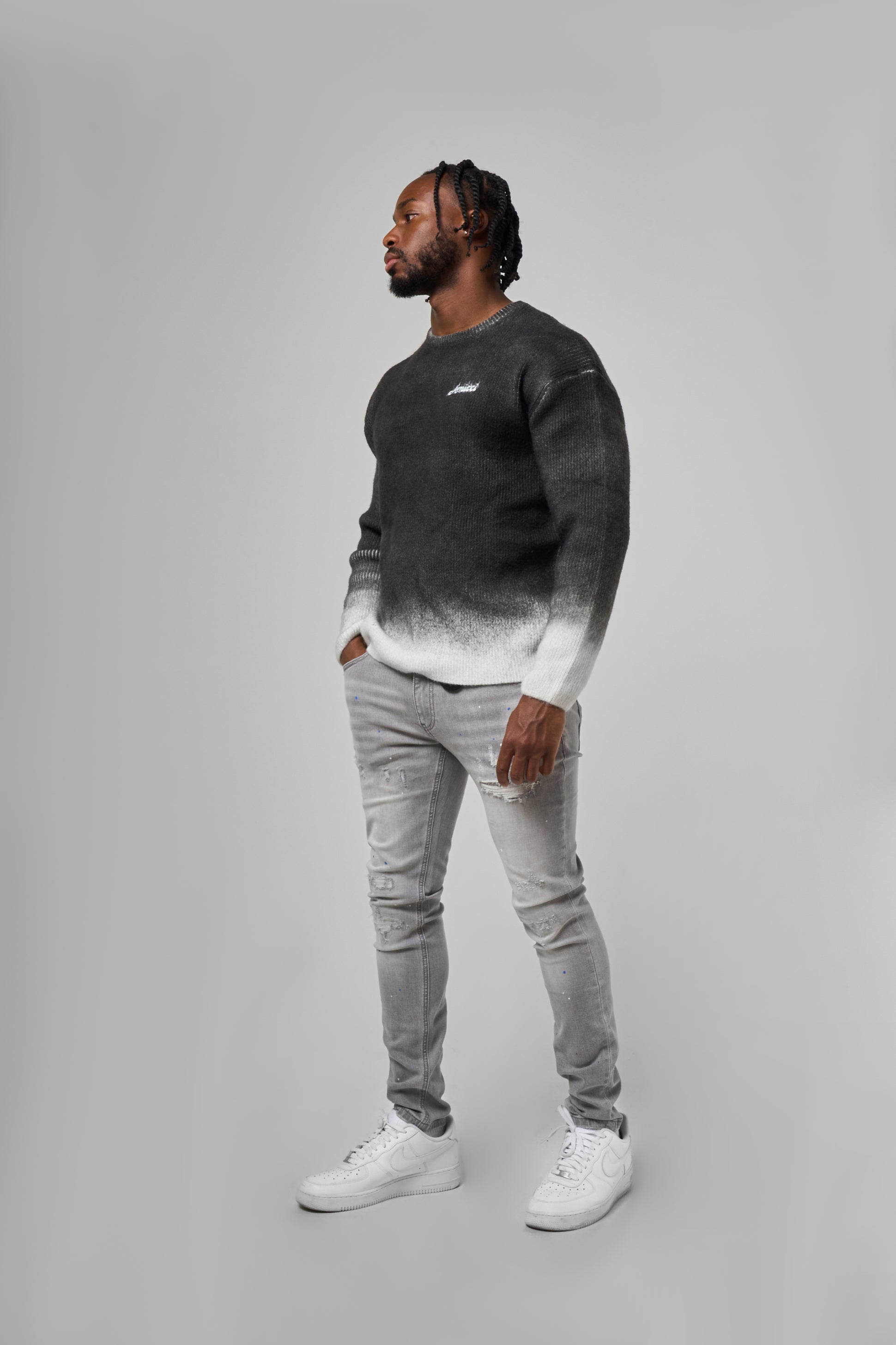 Lumber Grey Skinny Jean