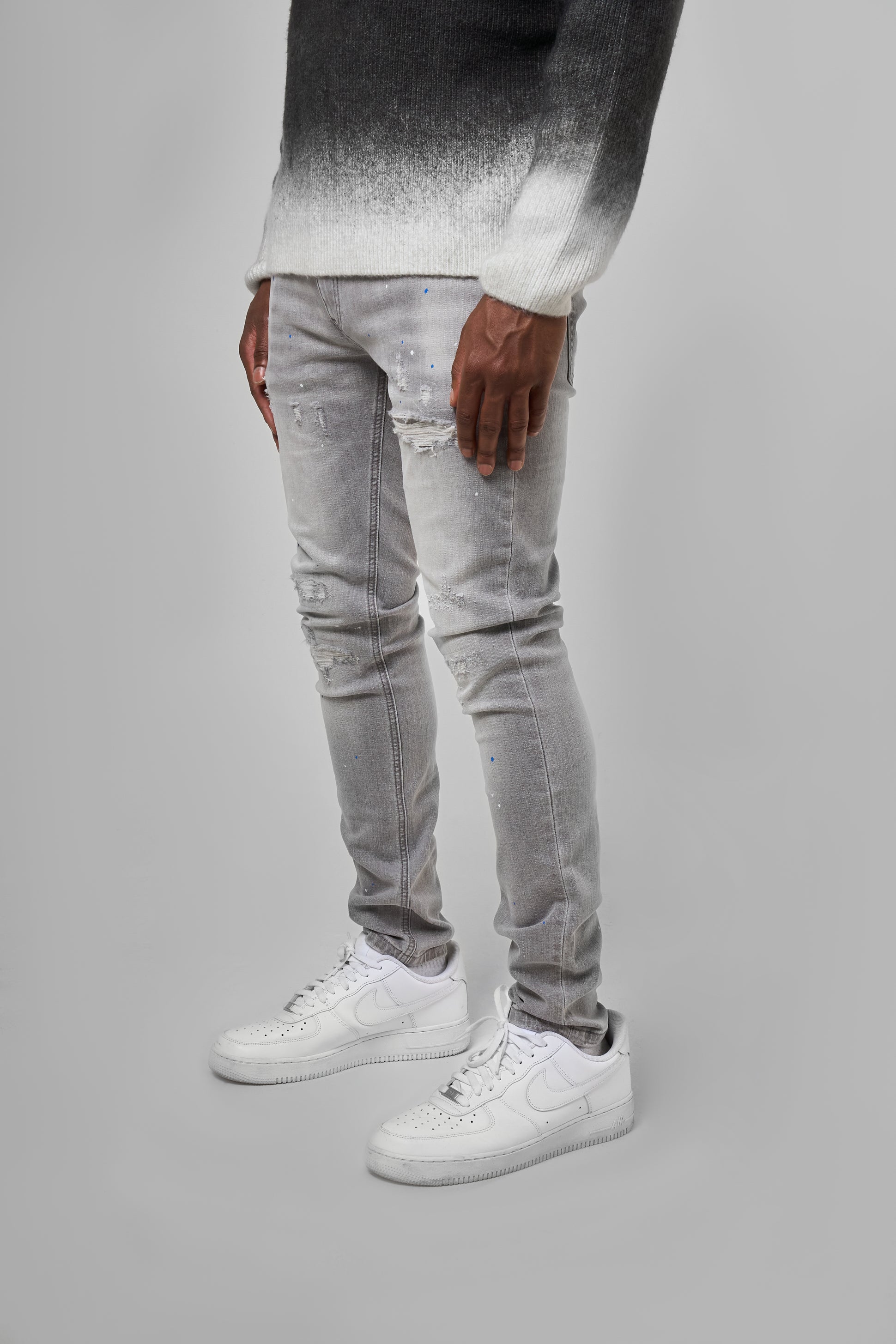 Lumber Grey Skinny Jean