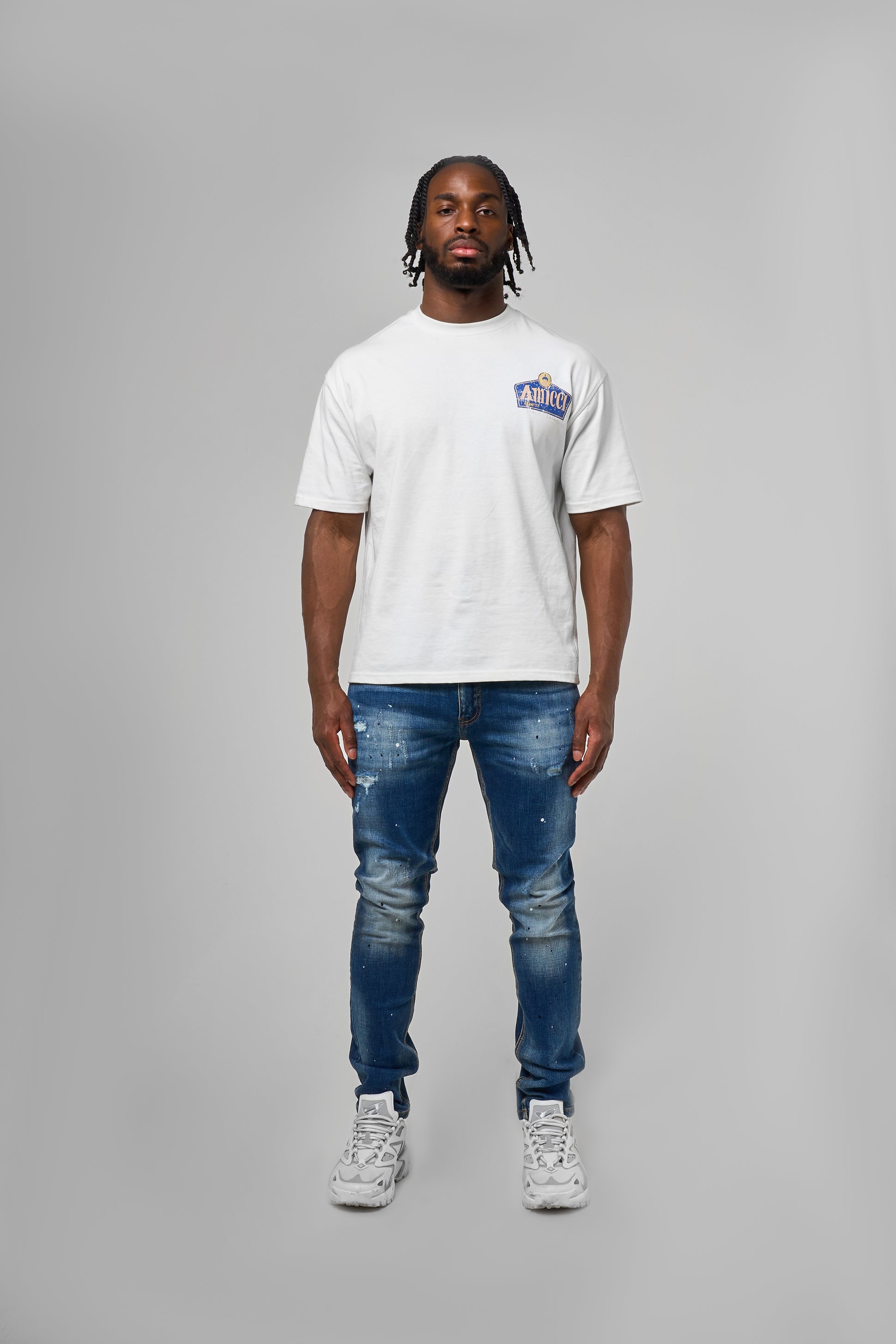 Harlan Blue Skinny Jean