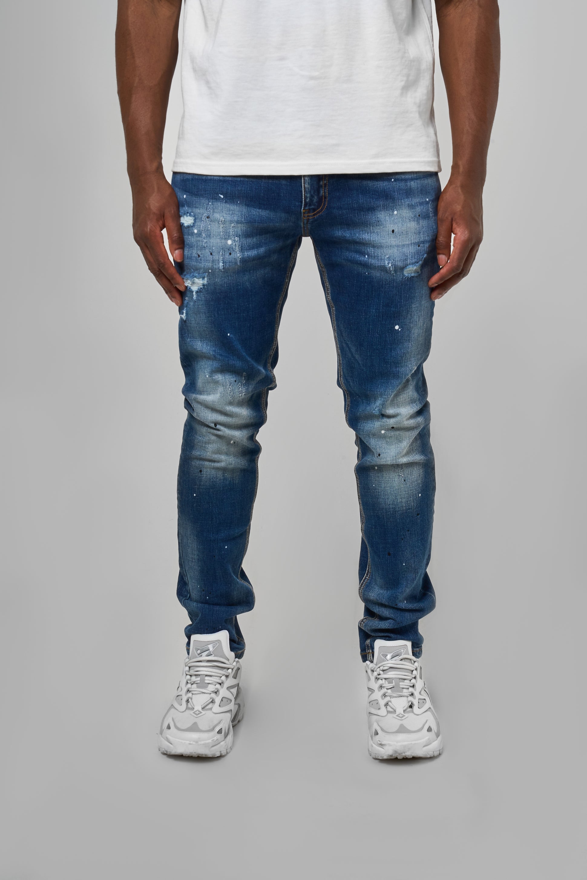 Harlan Blue Skinny Jean