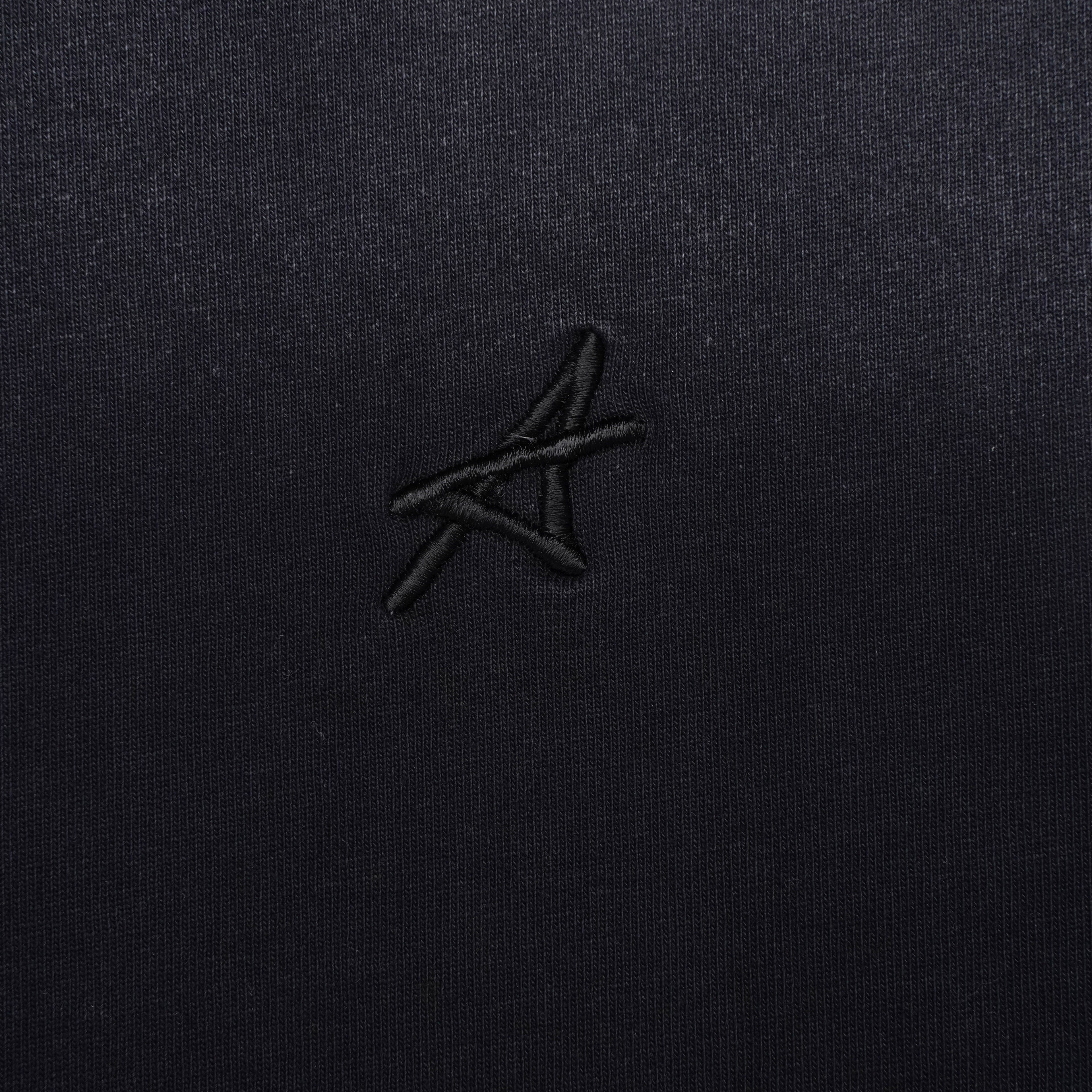 T-shirt Levanto noir lavé