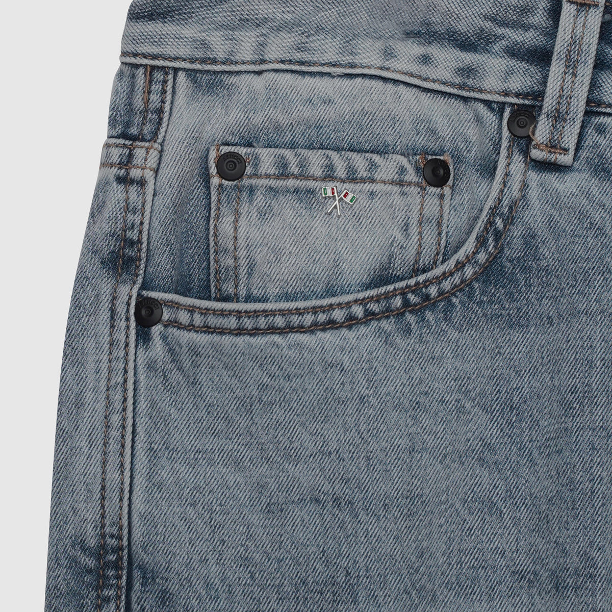 Maranzo Blauwe Denim Jeans