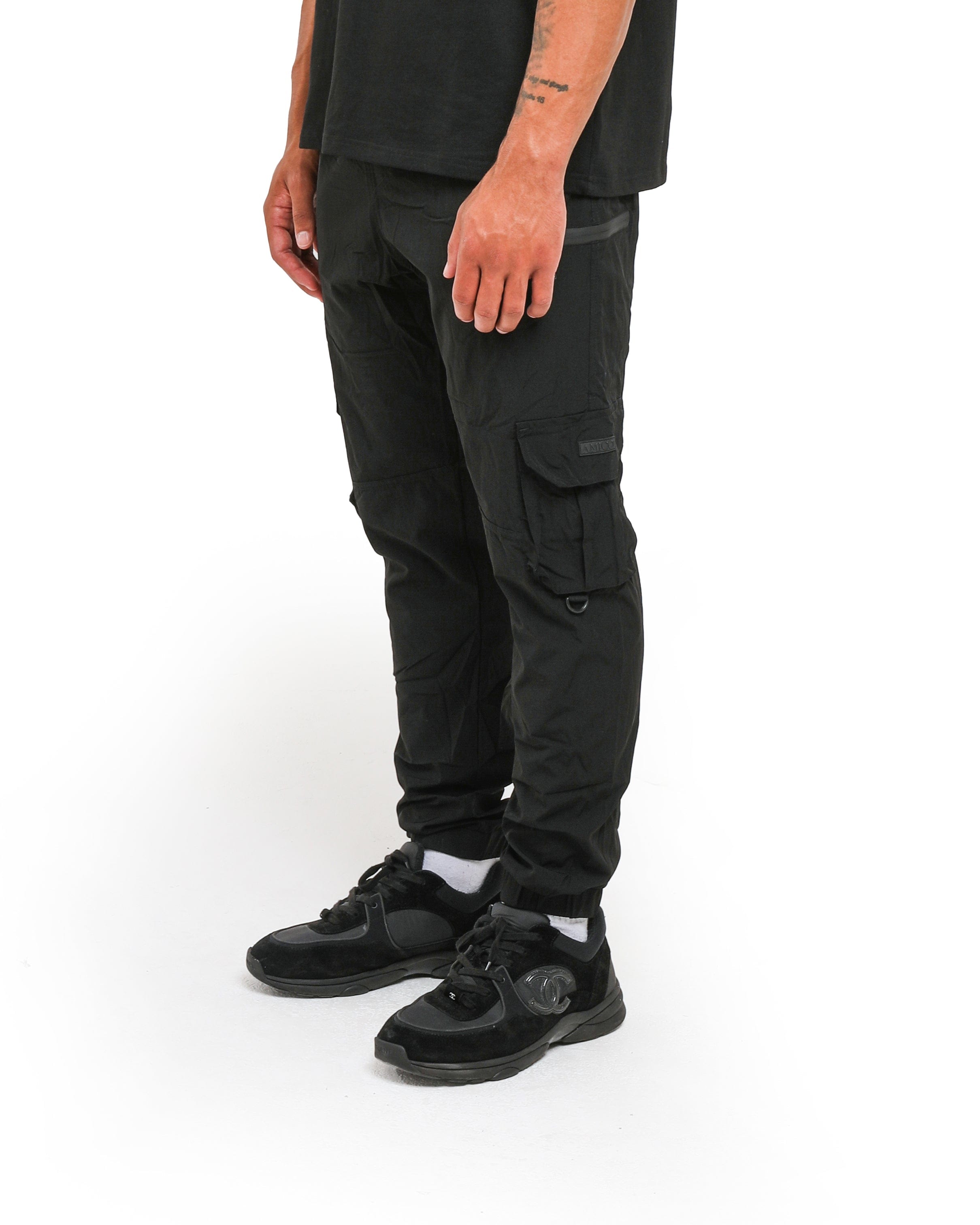 Amicci Cargo Pants Diego Black