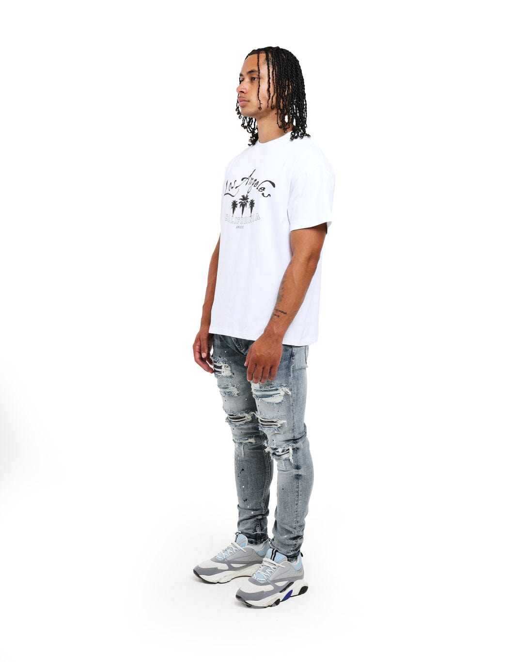 Amicci Jeans Sanko Mid Blue