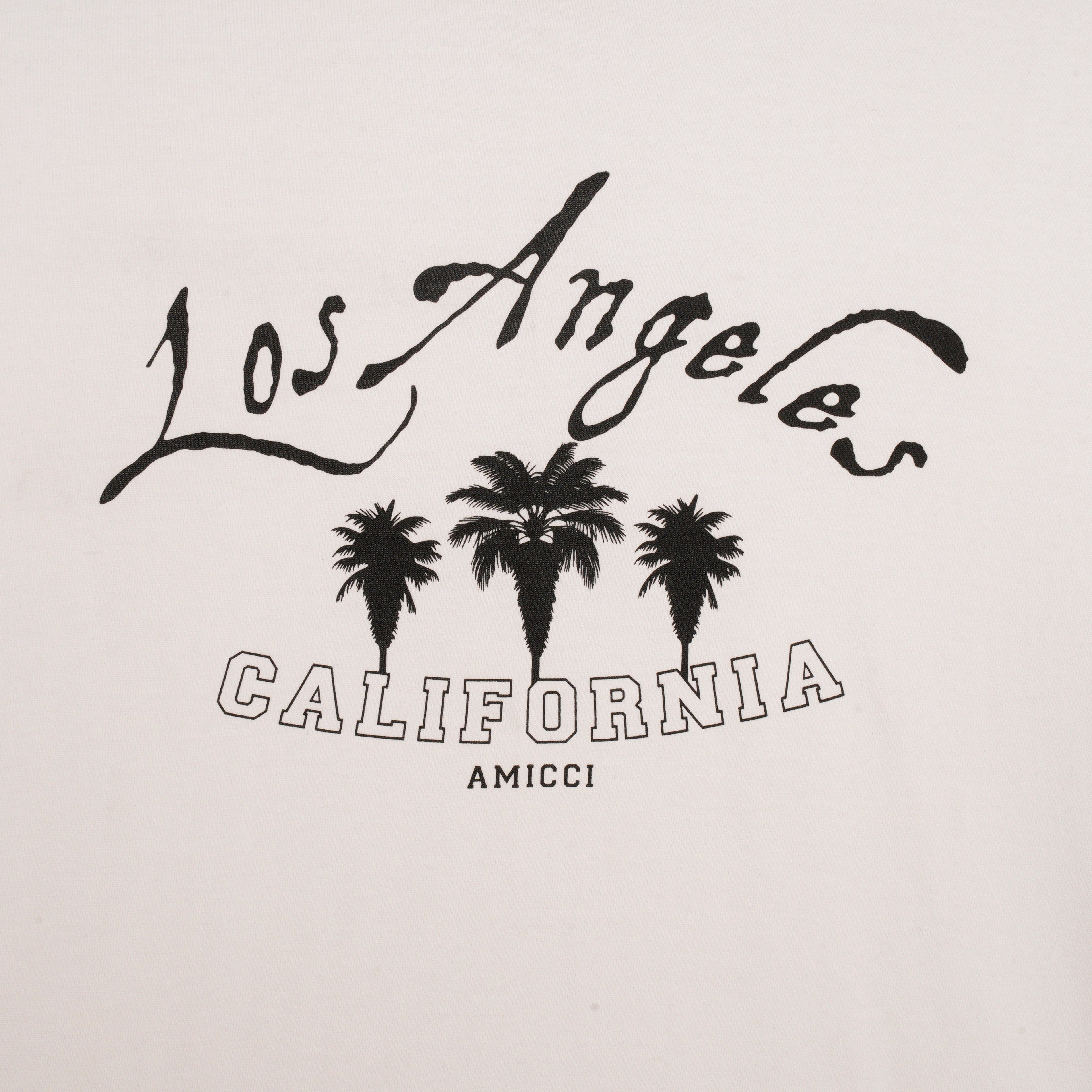 Amicci T-Shirts Verdi Graphic T-Shirt White