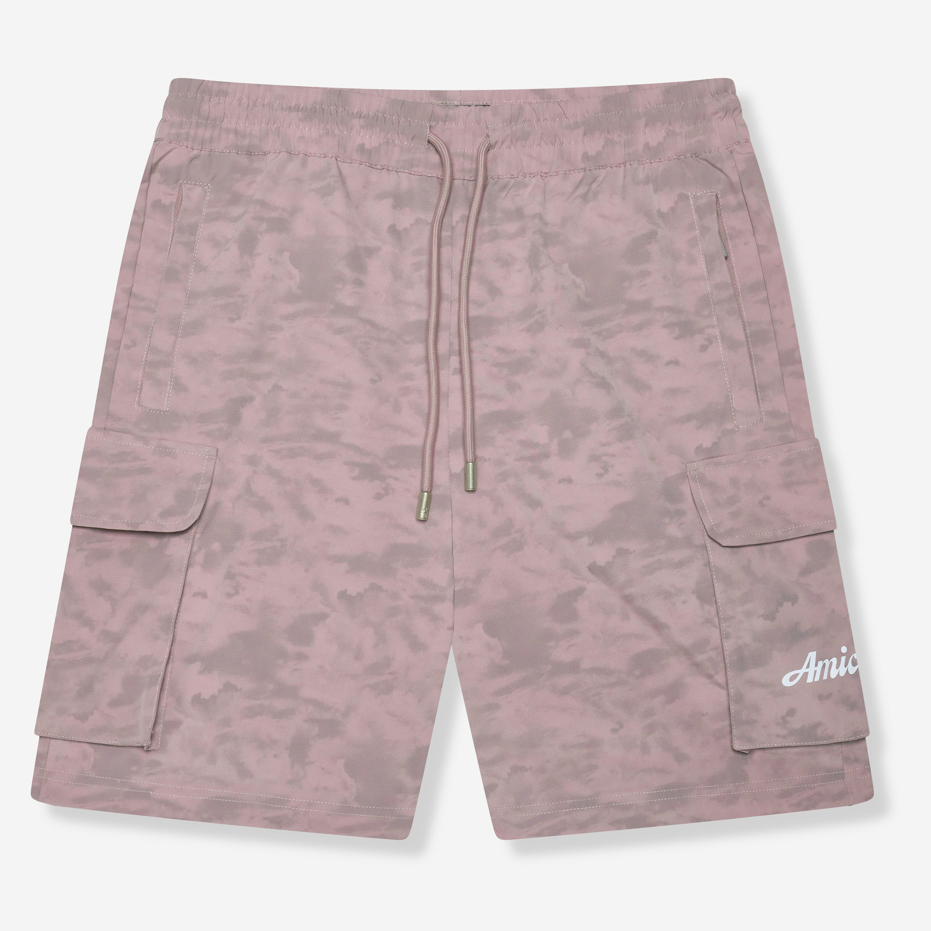 Almeria Patroon Shorts Roze