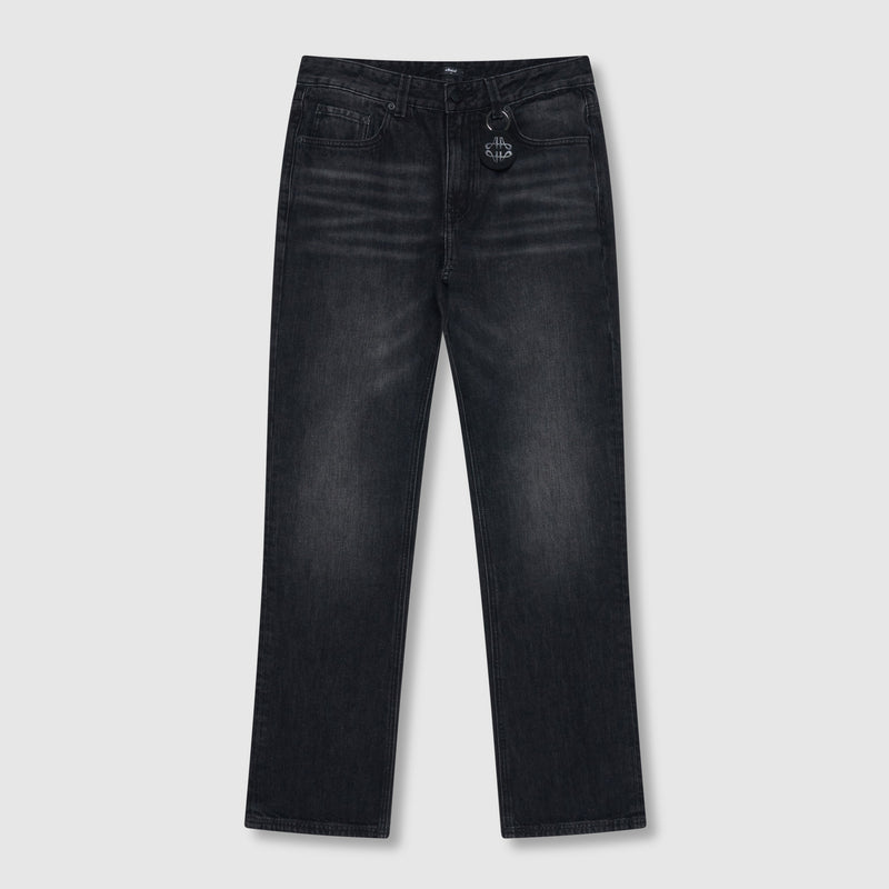 Jeans en denim flare bleu clair Sienna
