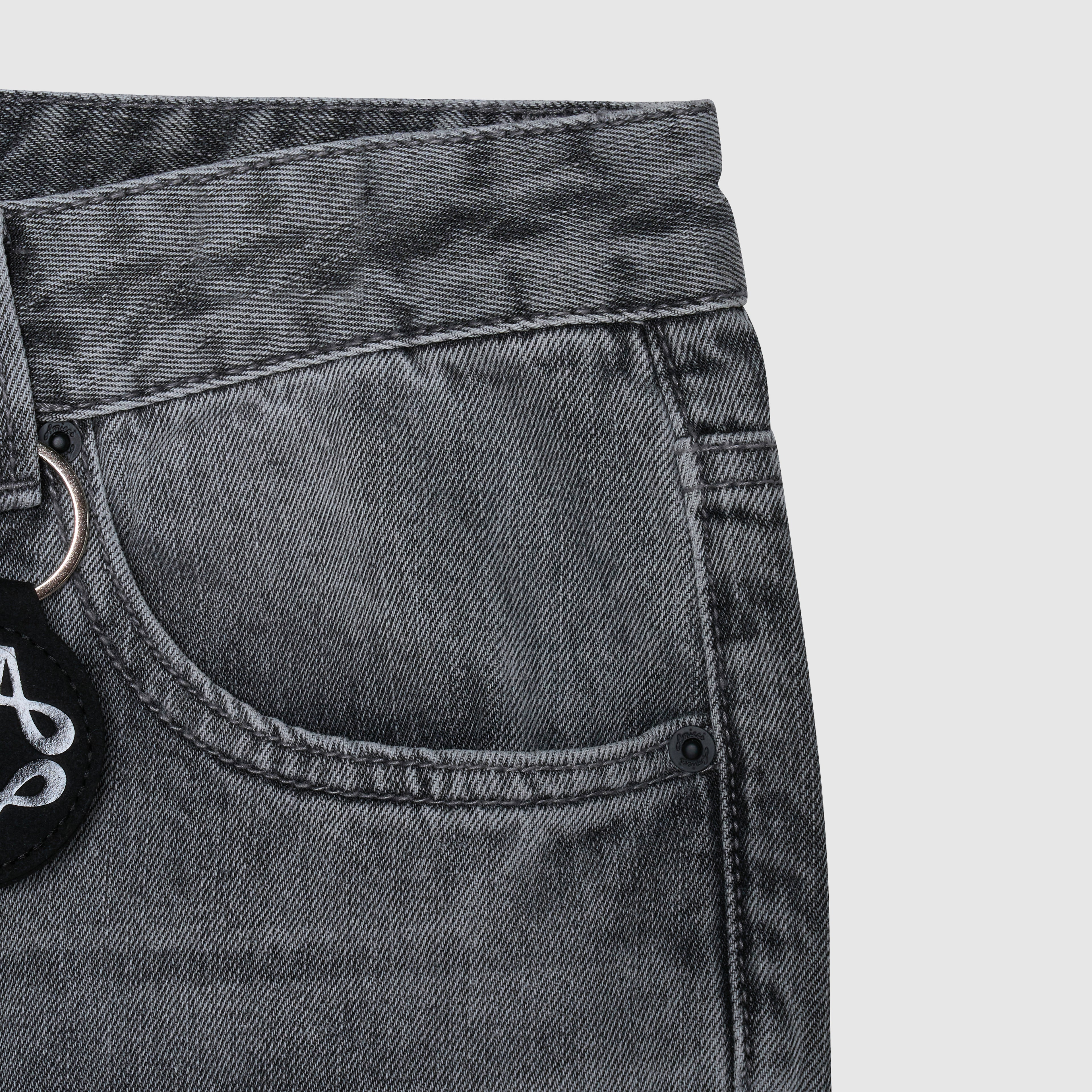 Jeans en denim flare bleu clair Sienna