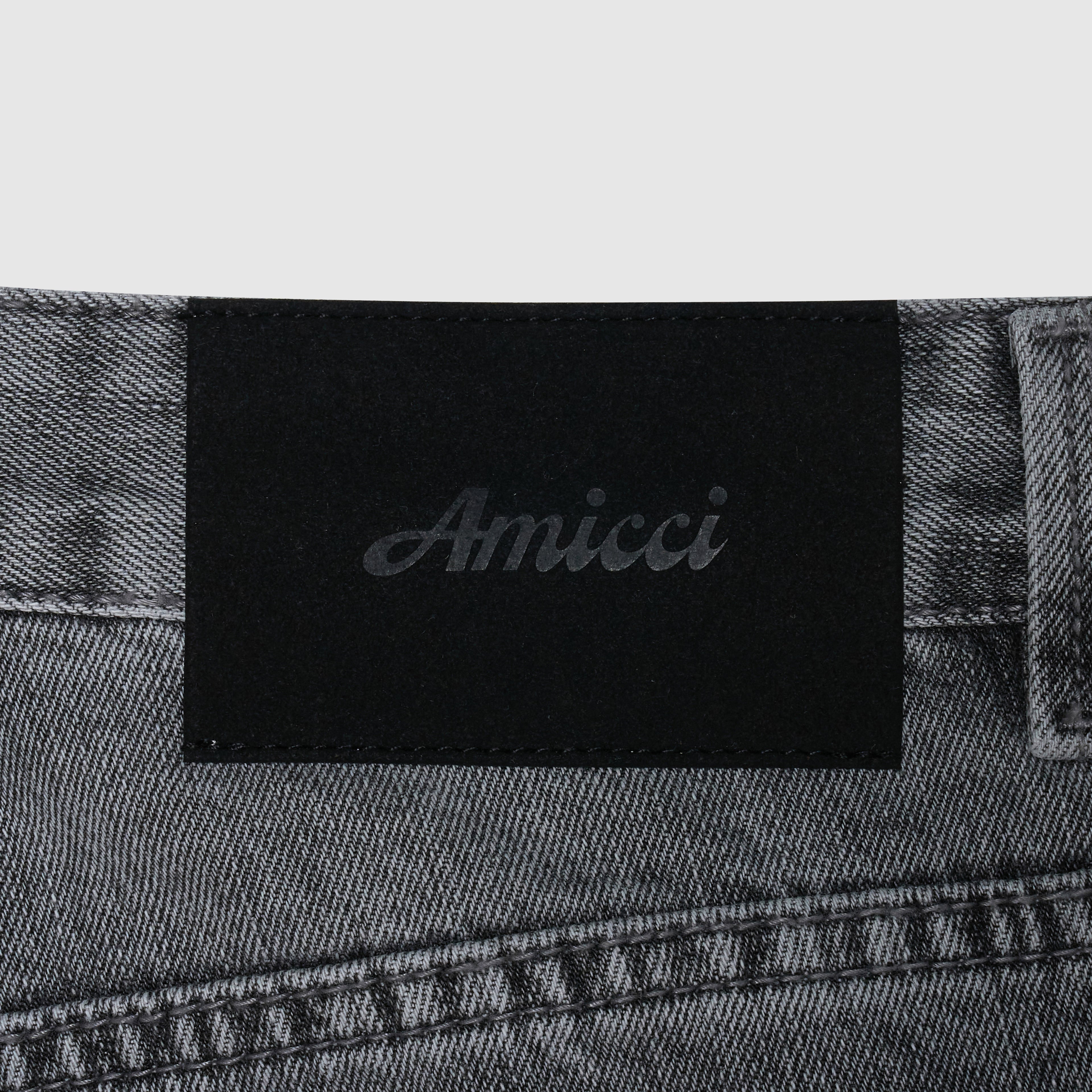 Jeans en denim flare bleu clair Sienna