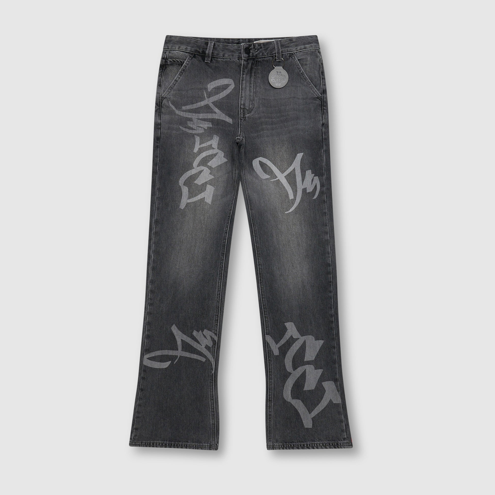 Ettore Grey Flare Jean
