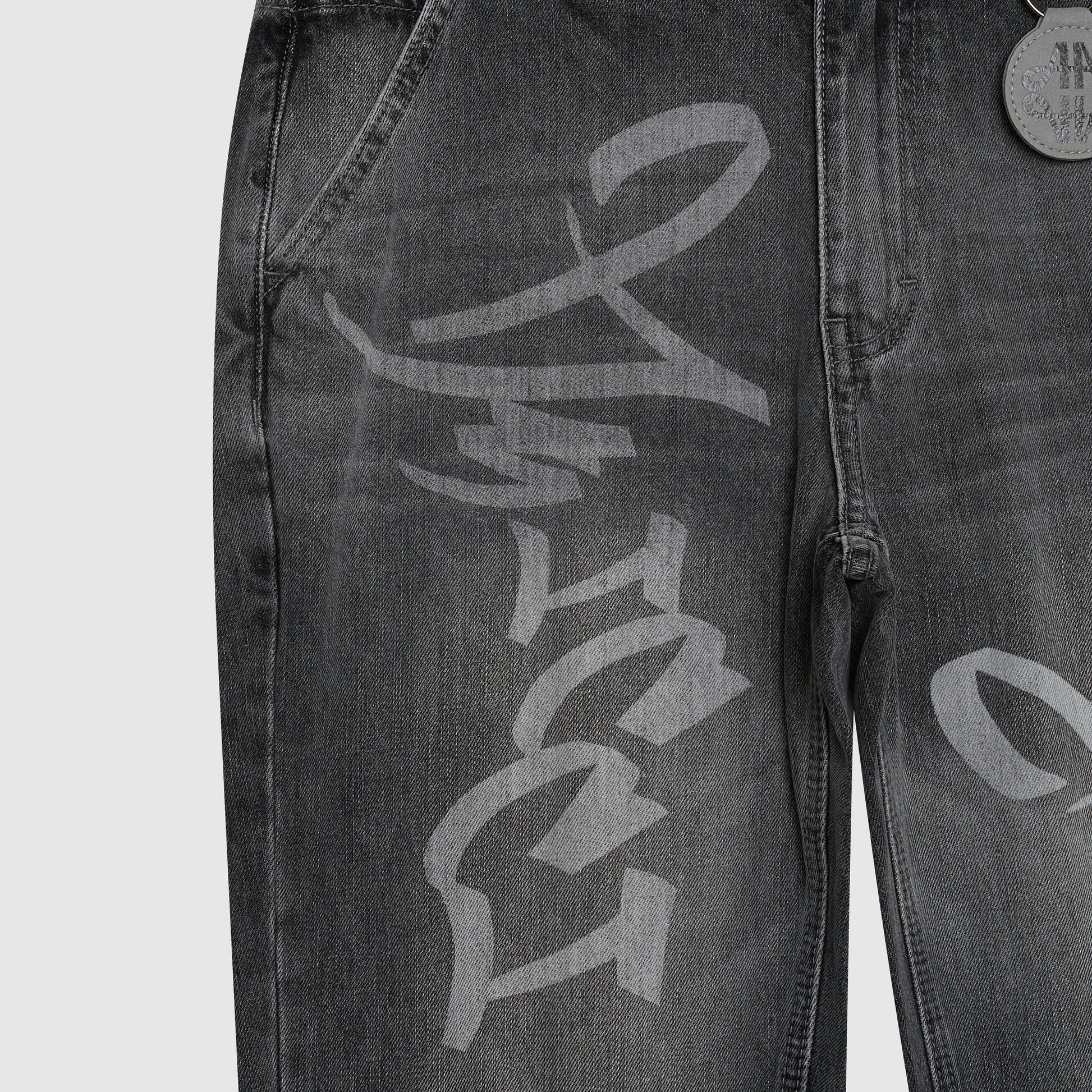 Ettore Grey Flare Jean