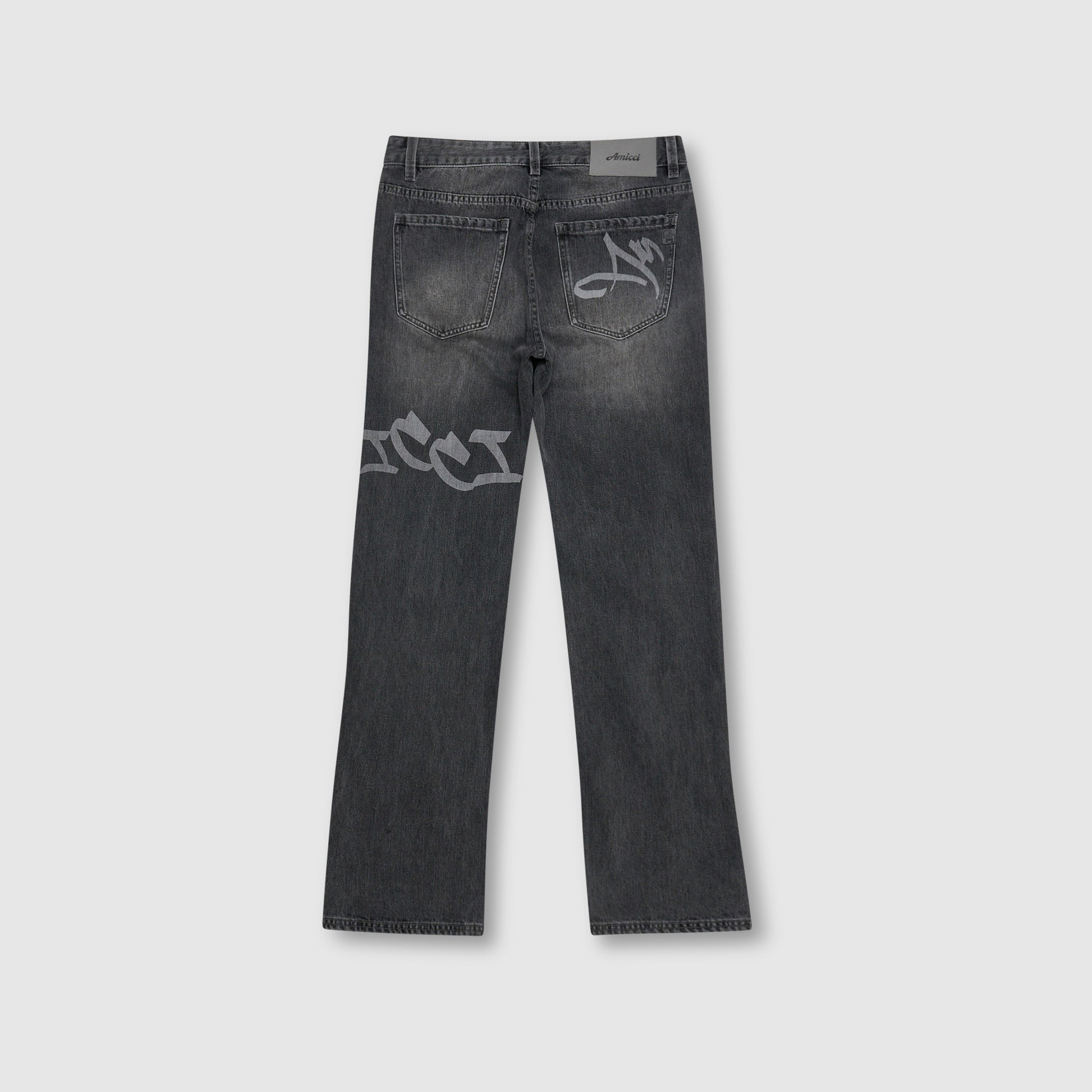 Ettore Grey Flare Jean