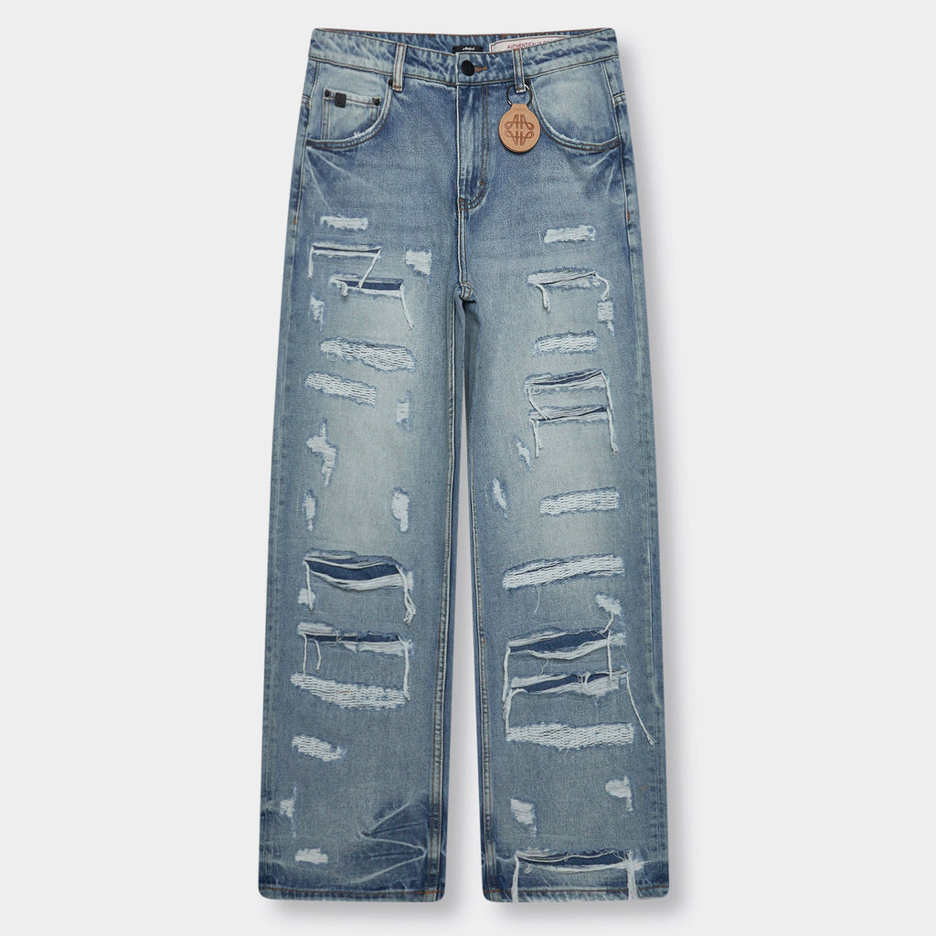 Manuel Blue Ripped Jean