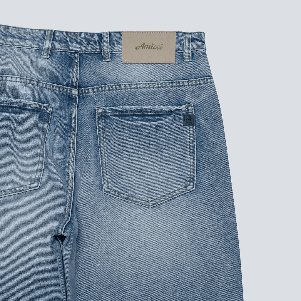 Manuel Blue Ripped Jean