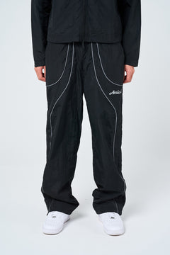 Carson Black Shell Pant