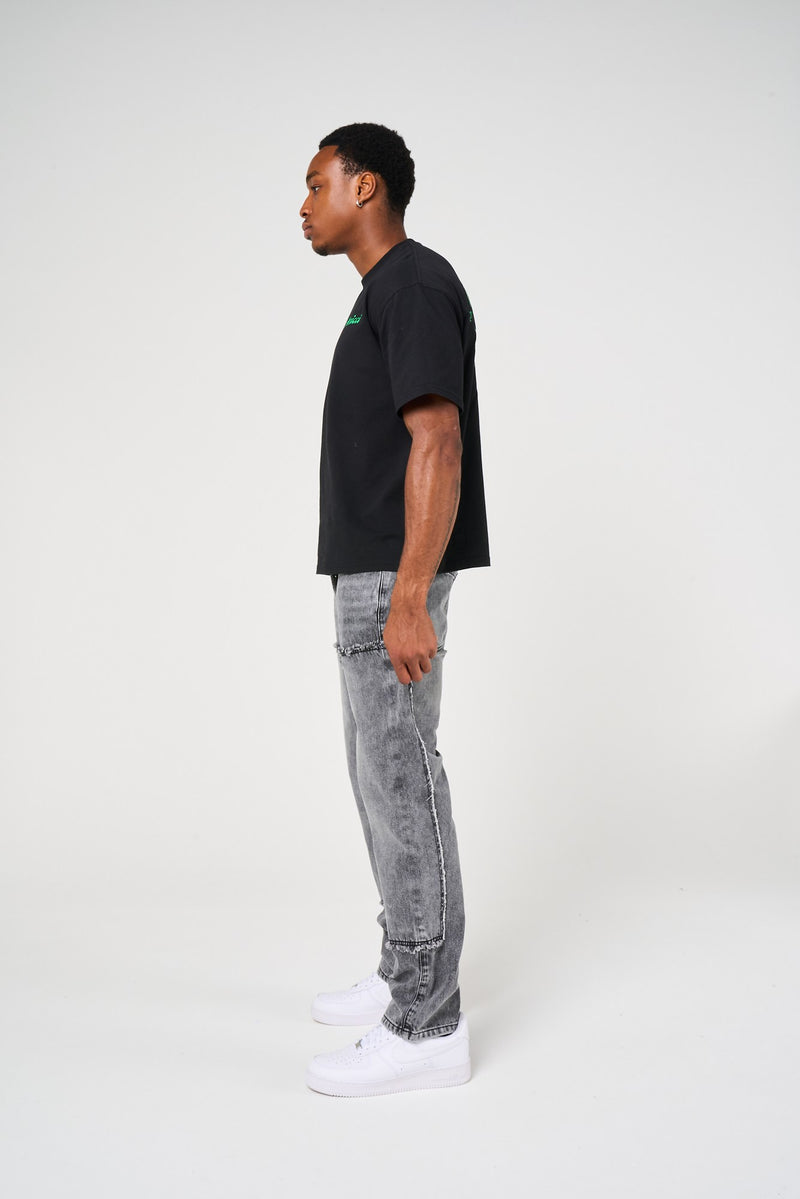 Jeans Hernan bleu clair délavé