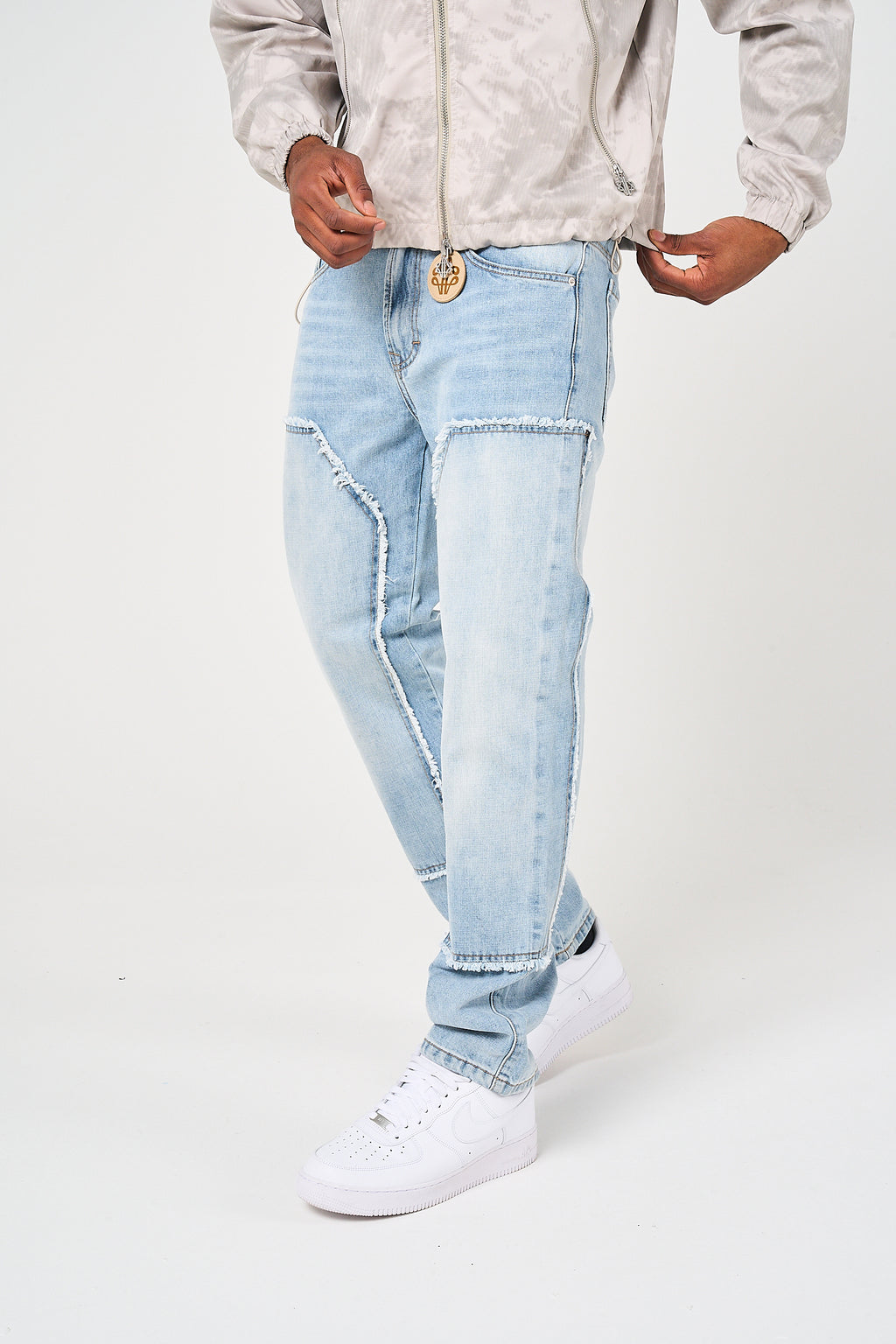 Hernan Light Blue Carpenter Jean