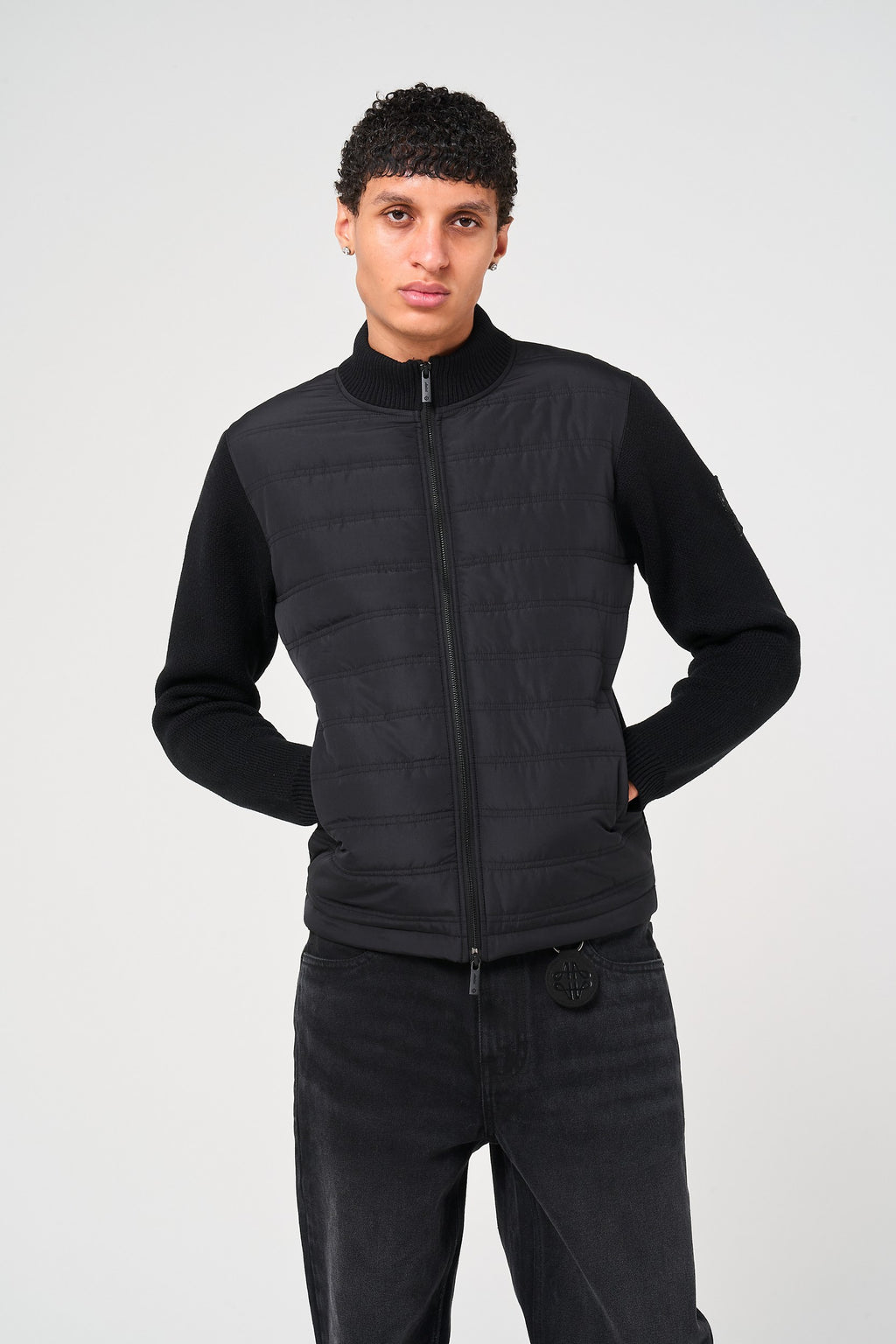 Hester Quilted Black Jacket