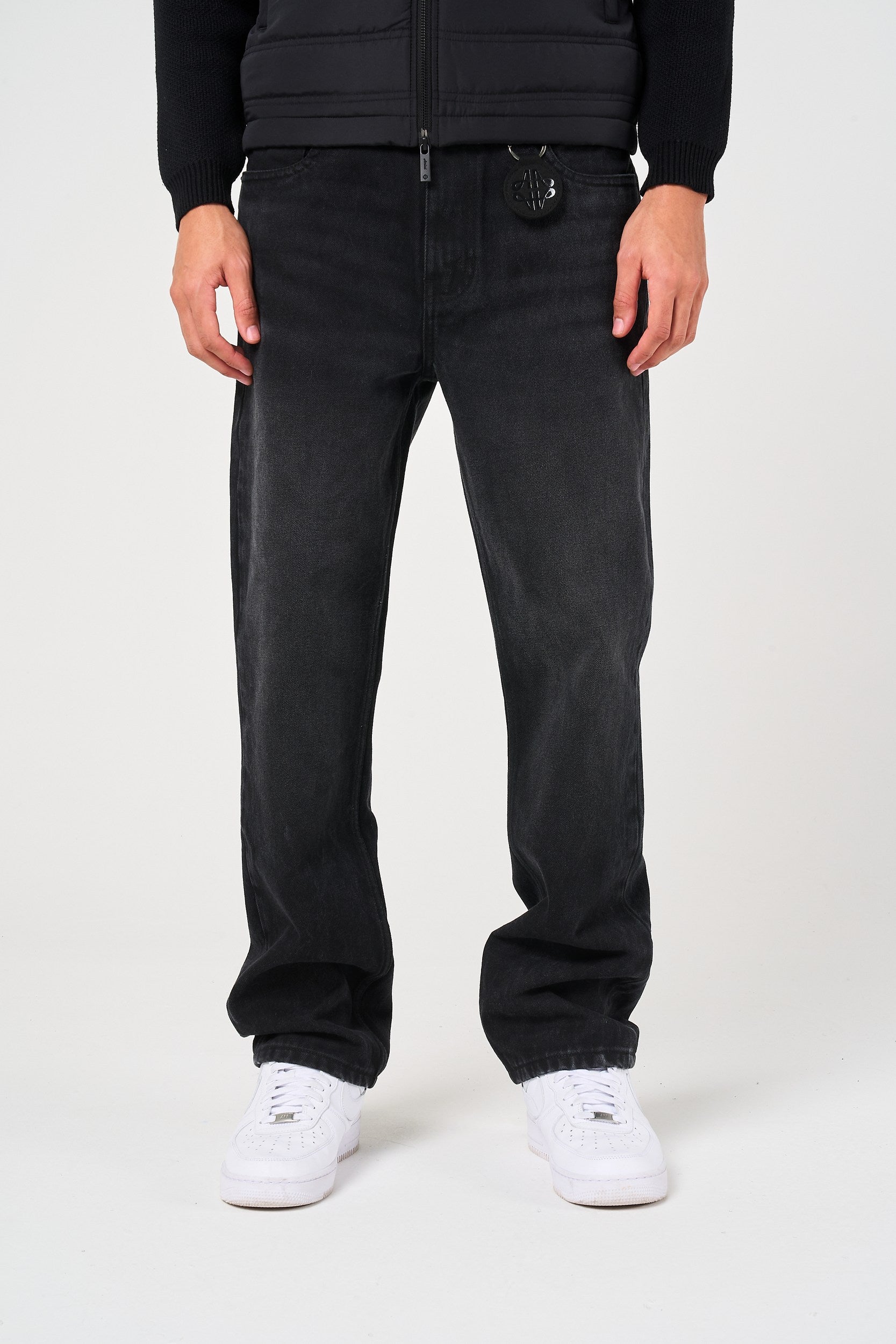 Amicci Premium Quality Men's Ripped Denim Jeans - Italian Styling