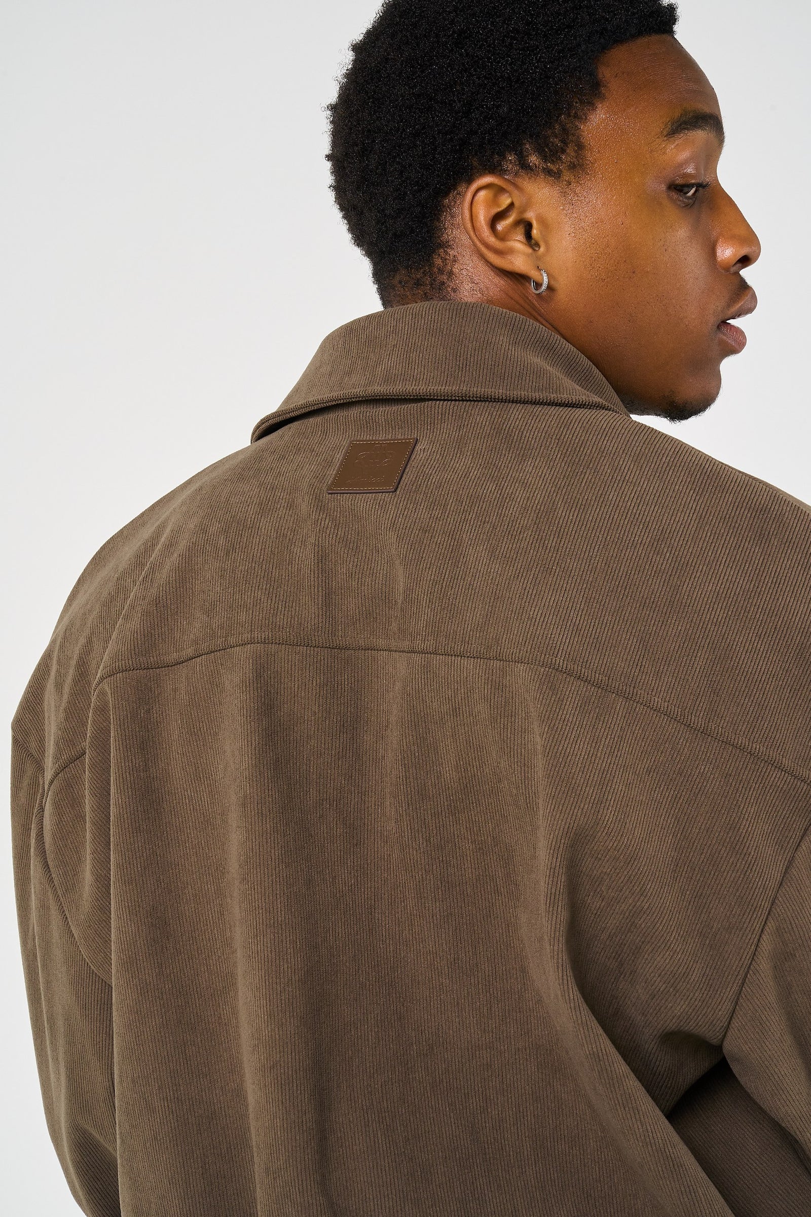 Tatum Brown Naaldcorduroy Jas